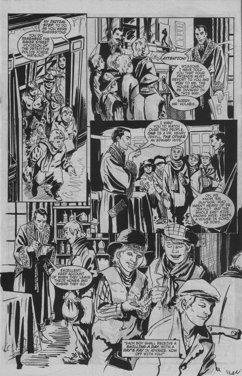 Read online Sherlock Holmes: Dr. Jekyll & Mr. Holmes comic -  Issue # Full - 9