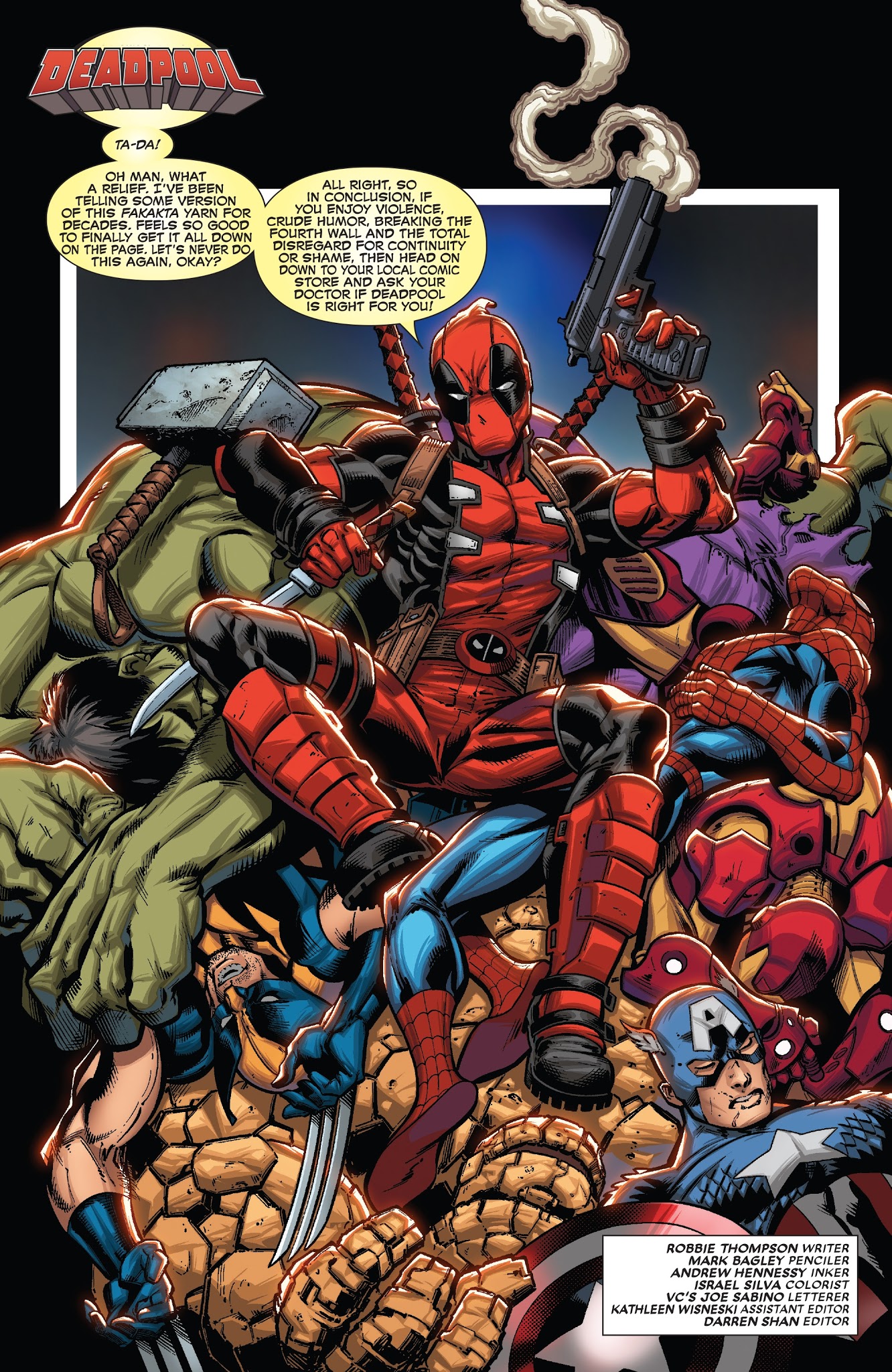 Read online Despicable Deadpool comic -  Issue #287 - 25
