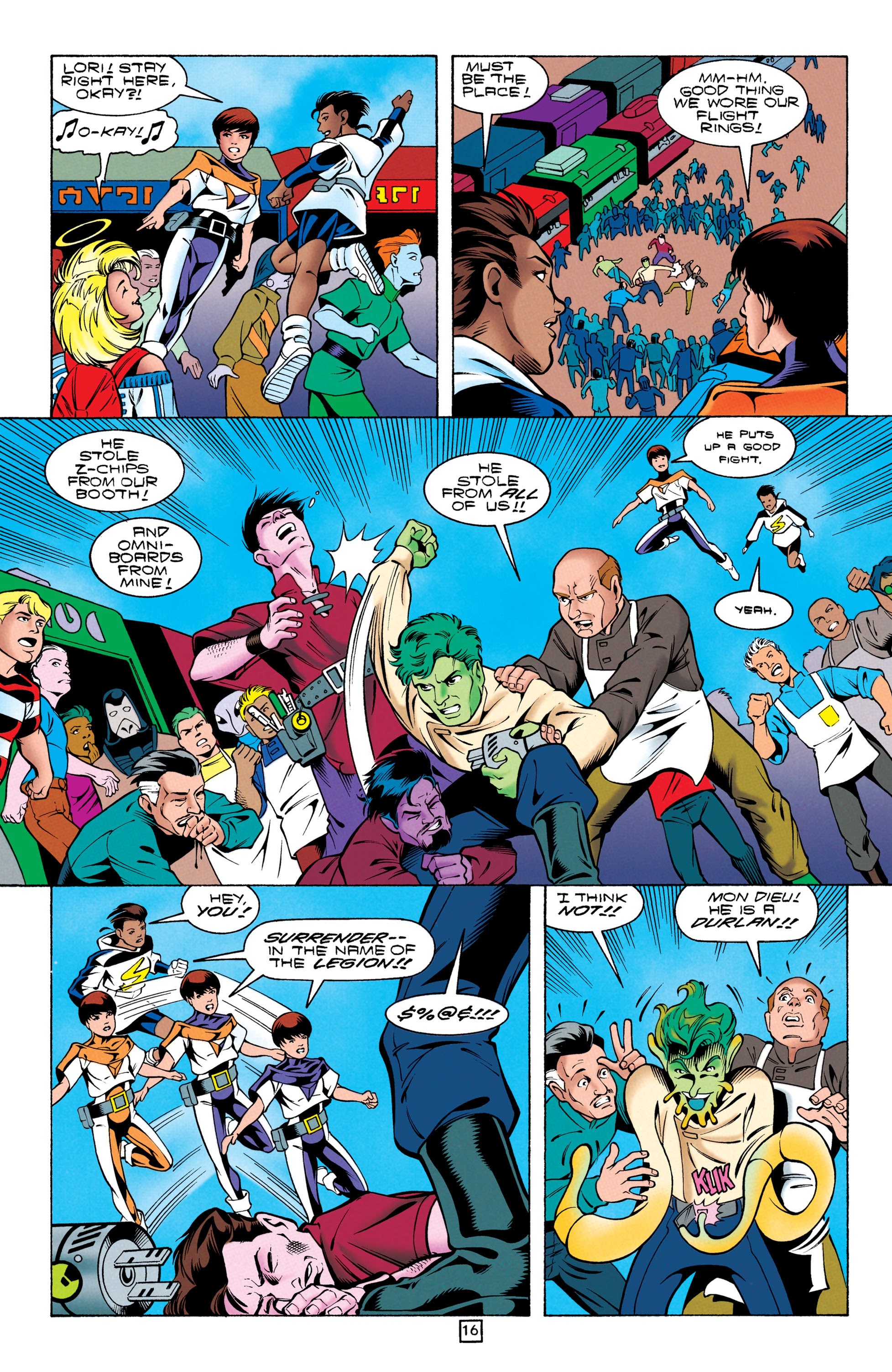 Read online Legionnaires comic -  Issue #58 - 17