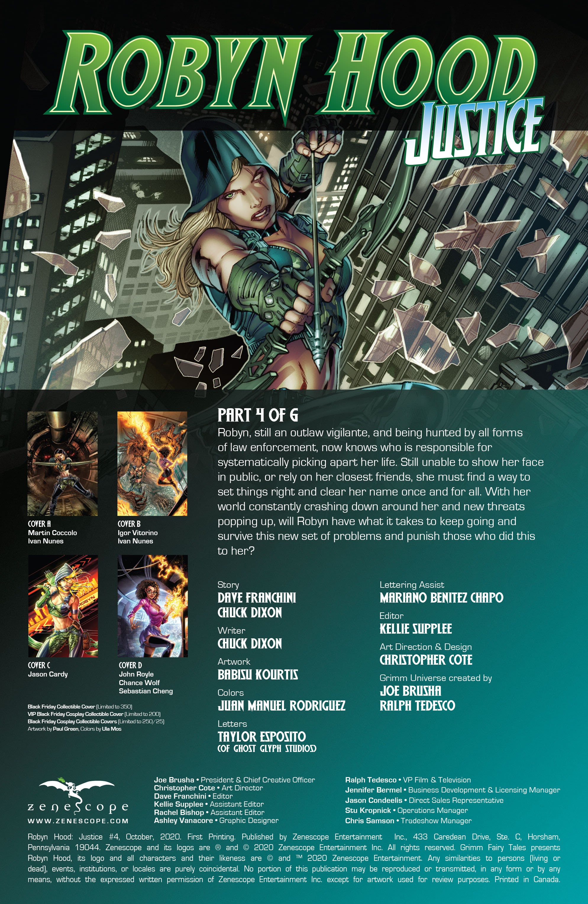 Read online Robyn Hood: Justice comic -  Issue #4 - 2