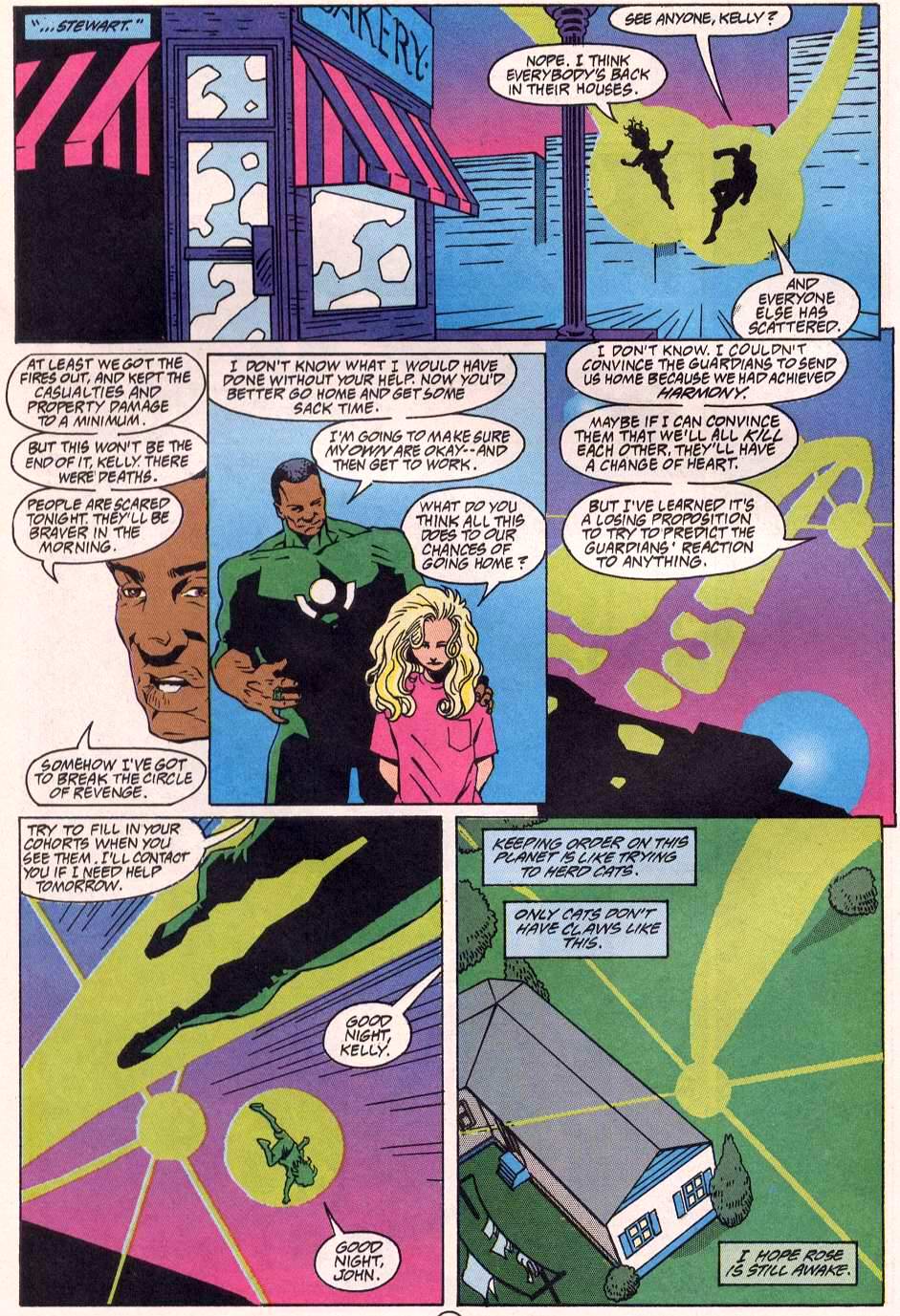 Read online Green Lantern: Mosaic comic -  Issue #13 - 21