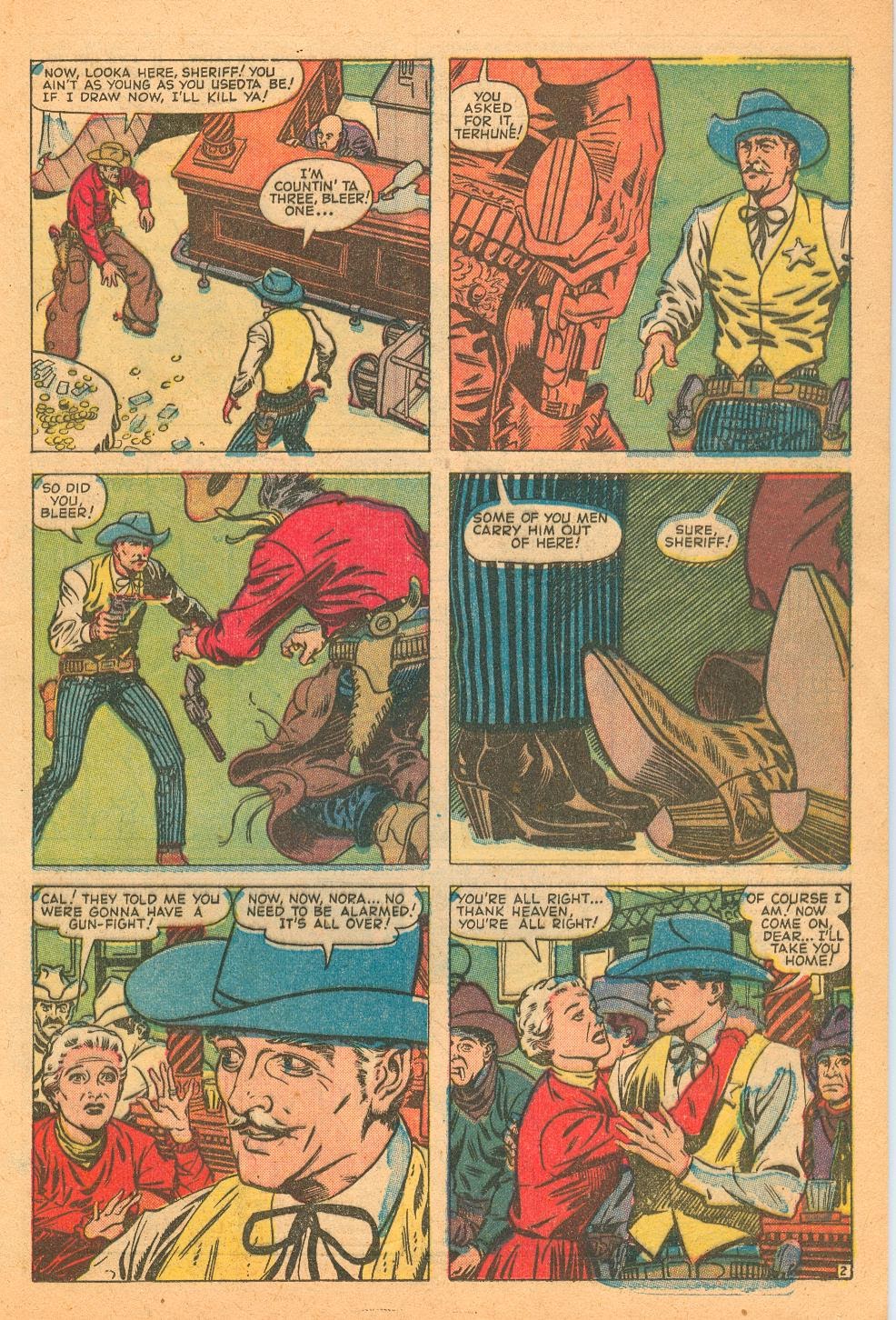 Read online Outlaw Fighters comic -  Issue #5 - 13