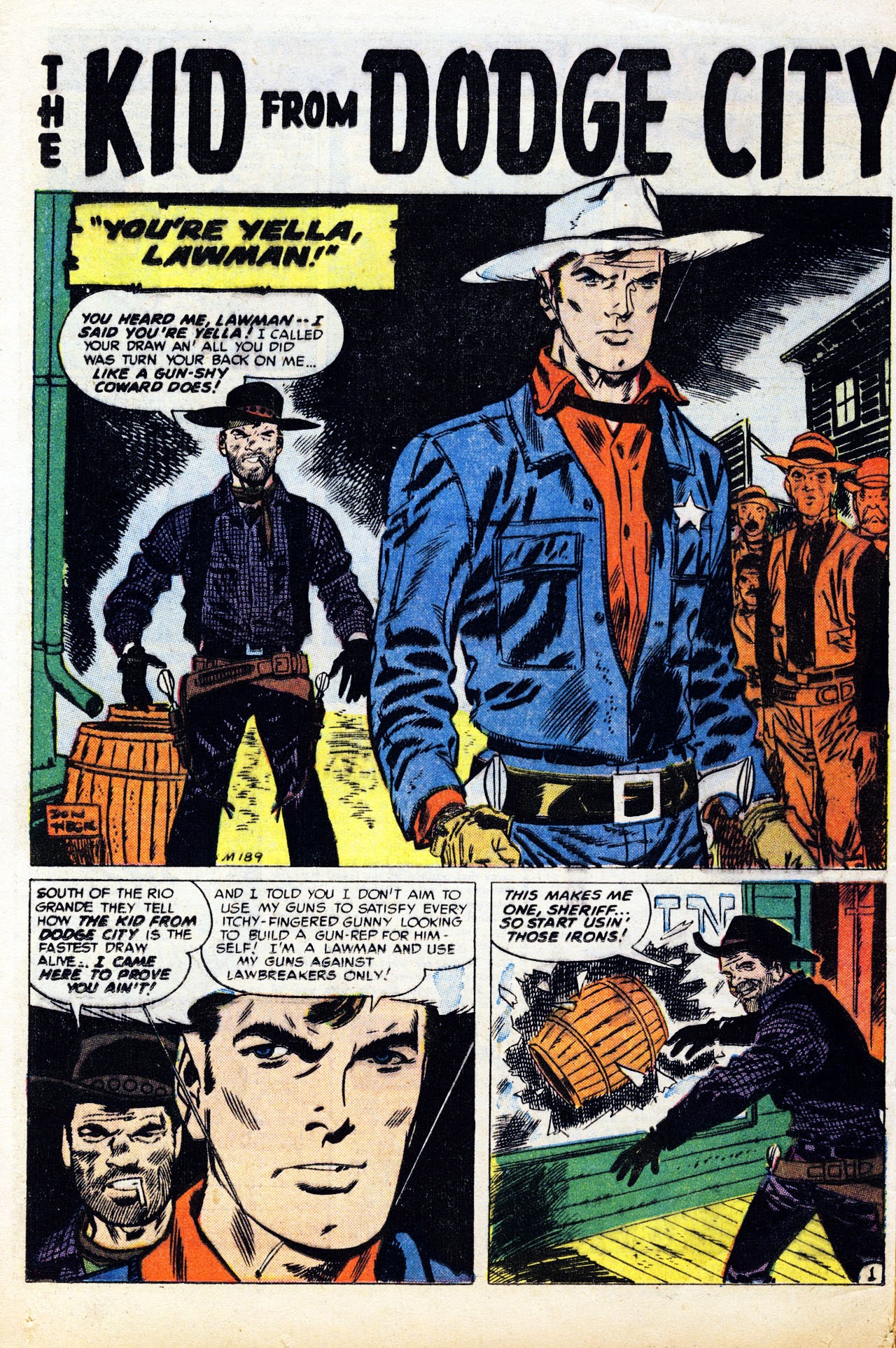 Read online The Kid From Dodge City comic -  Issue #1 - 12