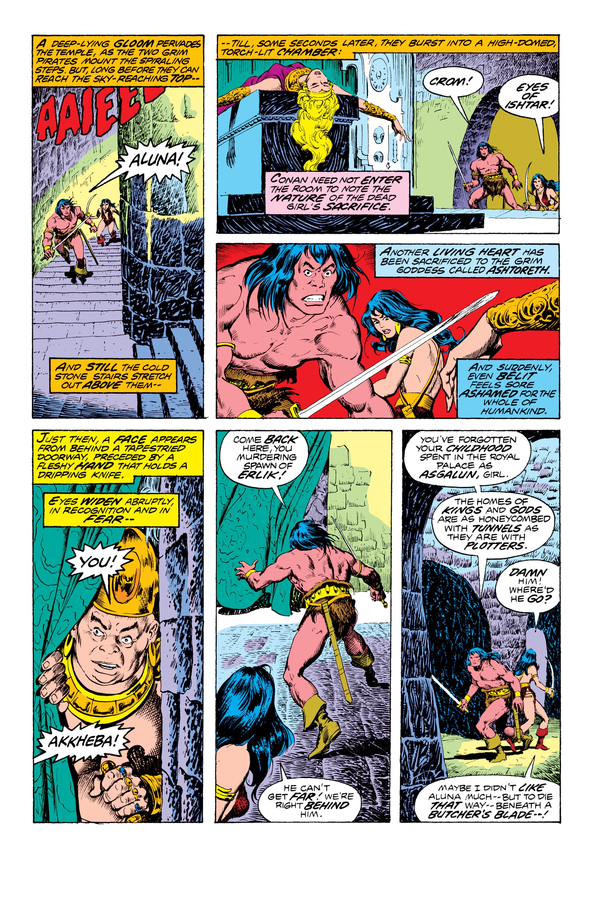 Read online Conan the Barbarian Epic Collection: The Original Marvel Years - Of Once and Future Kings comic -  Issue # TPB (Part 3) - 17