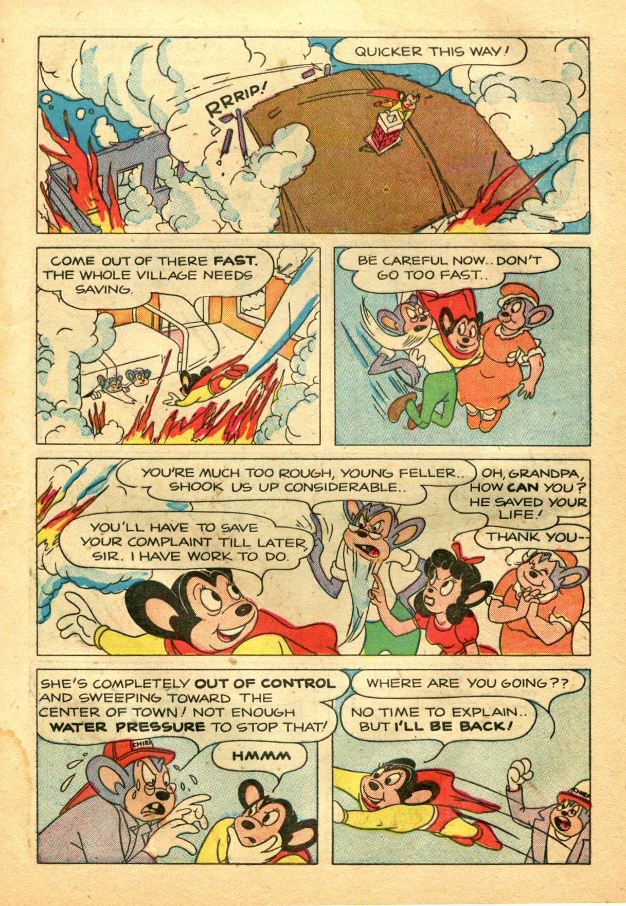 Read online Paul Terry's Mighty Mouse Comics comic -  Issue #43 - 5