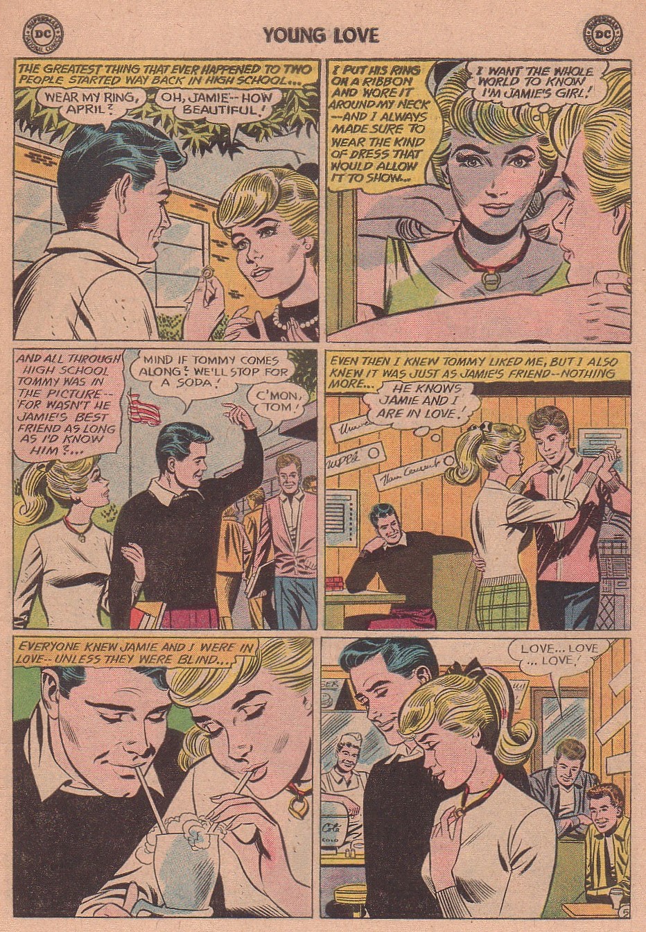 Read online Young Love (1963) comic -  Issue #45 - 7