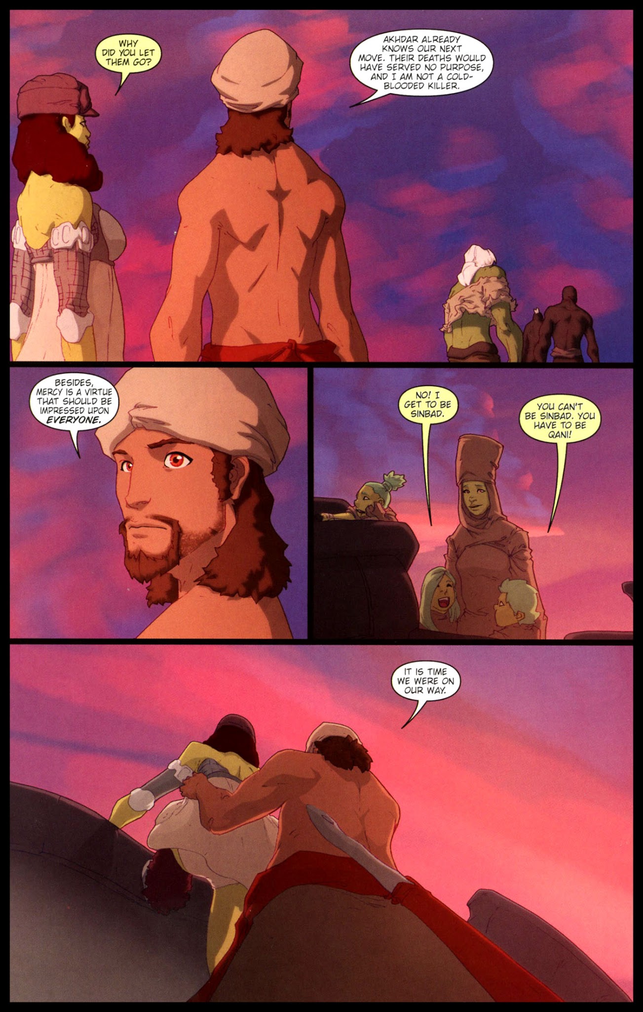 Read online Sinbad: Rogue of Mars comic -  Issue #3 - 14