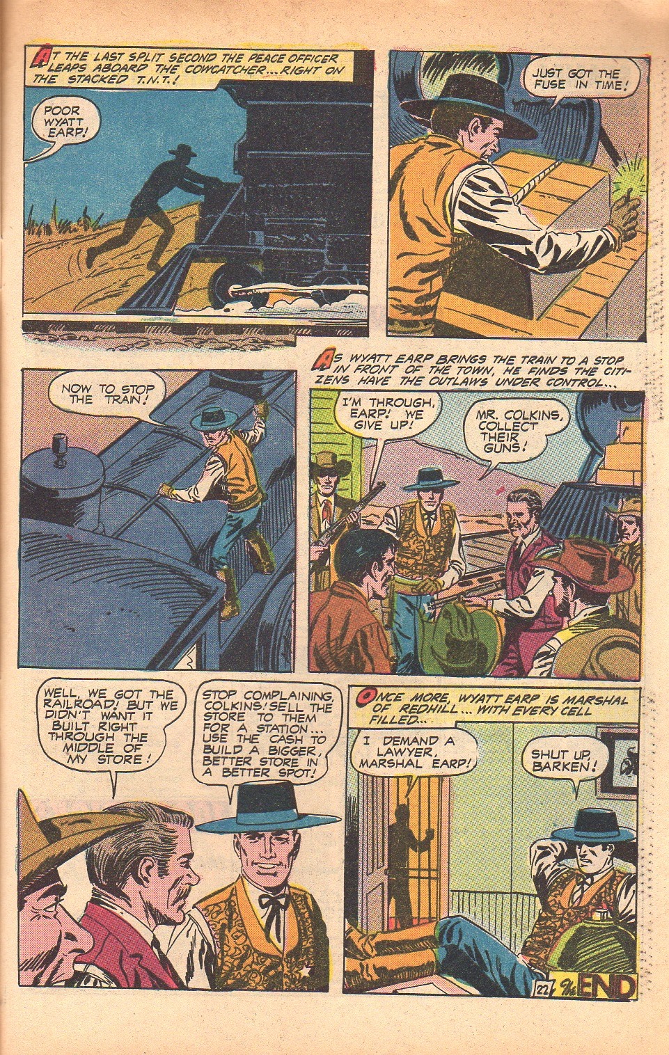 Read online Wyatt Earp Frontier Marshal comic -  Issue #66 - 29