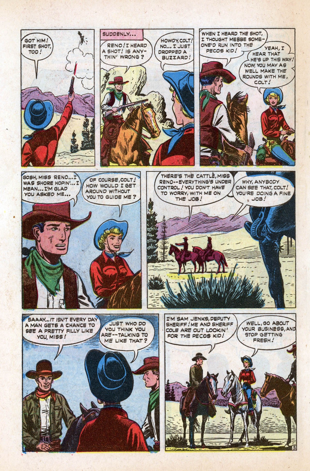 Read online Reno Browne, Hollywood's Greatest Cowgirl comic -  Issue #50 - 44