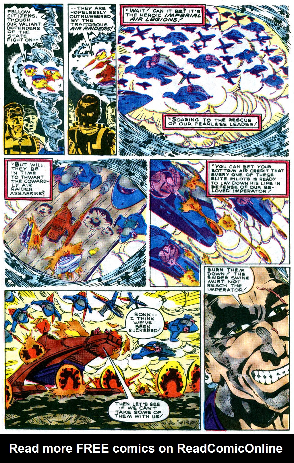 Read online Air Raiders comic -  Issue #5 - 5