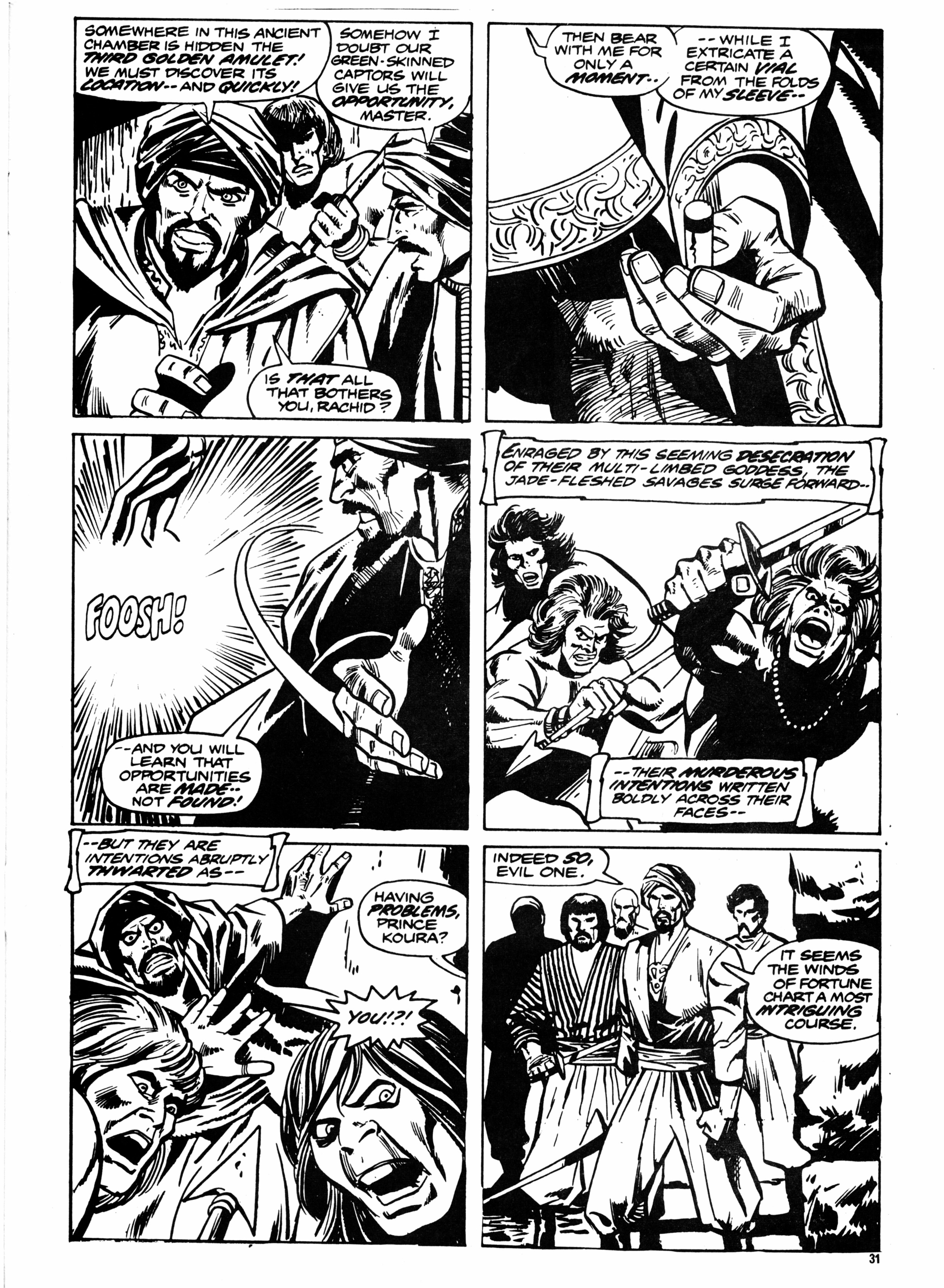 Read online Planet of the Apes (1974) comic -  Issue #37 - 31