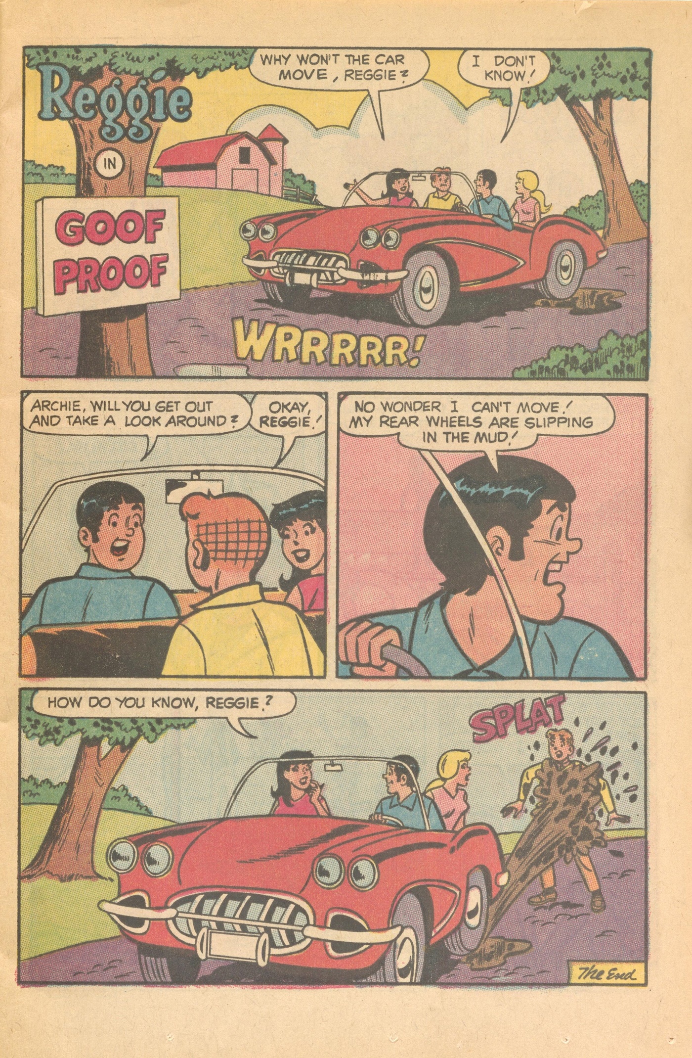 Read online Reggie's Wise Guy Jokes comic -  Issue #18 - 13