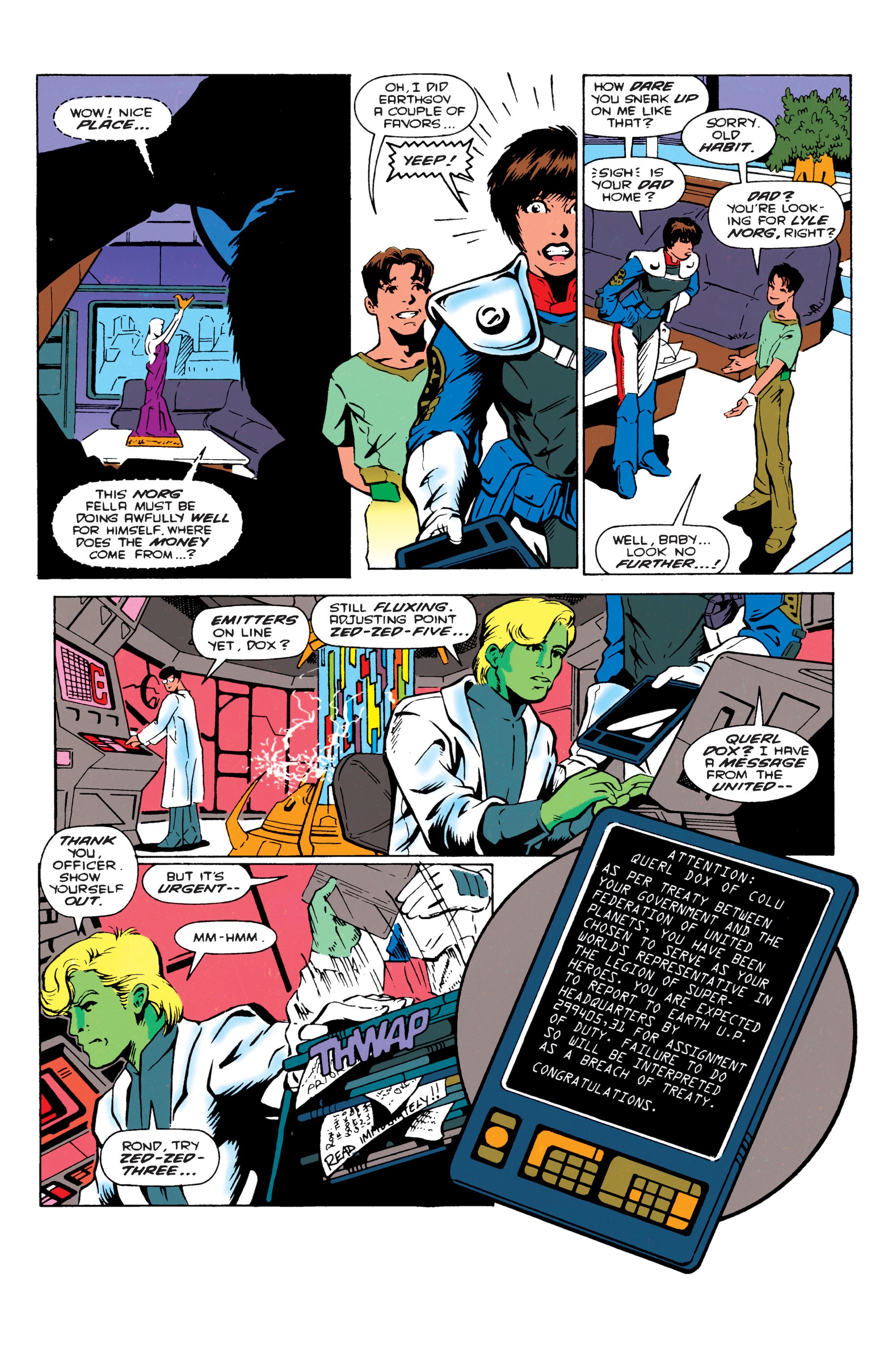 Read online Legionnaires comic -  Issue # _TPB 1 (Part 1) - 55