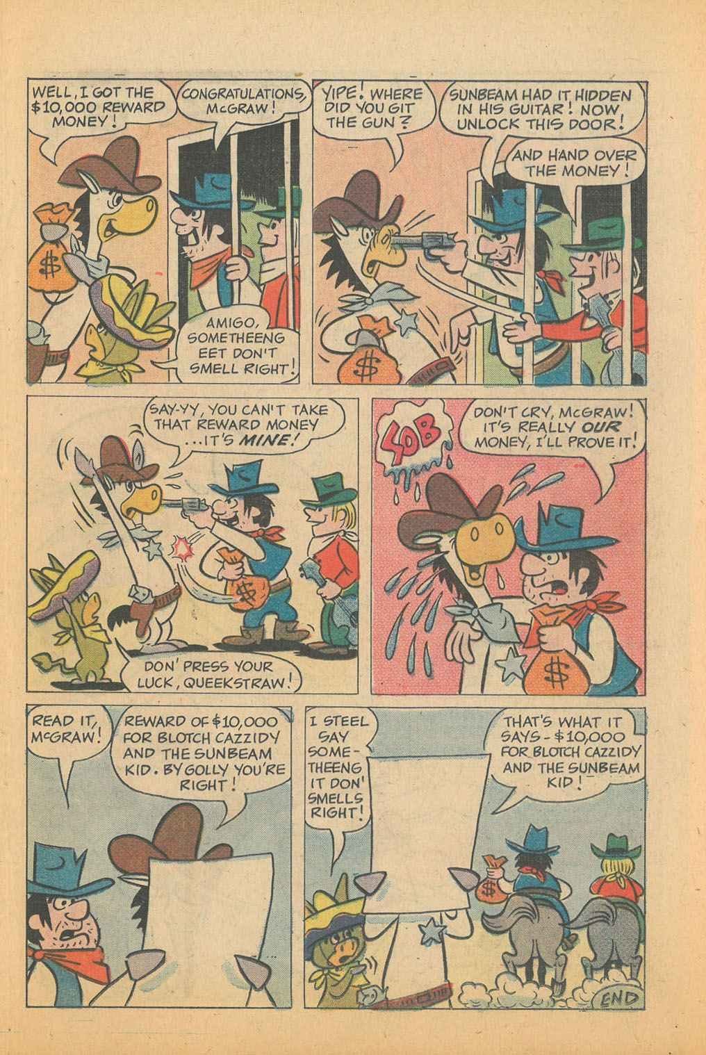 Read online Quick Draw McGraw comic -  Issue #7 - 16