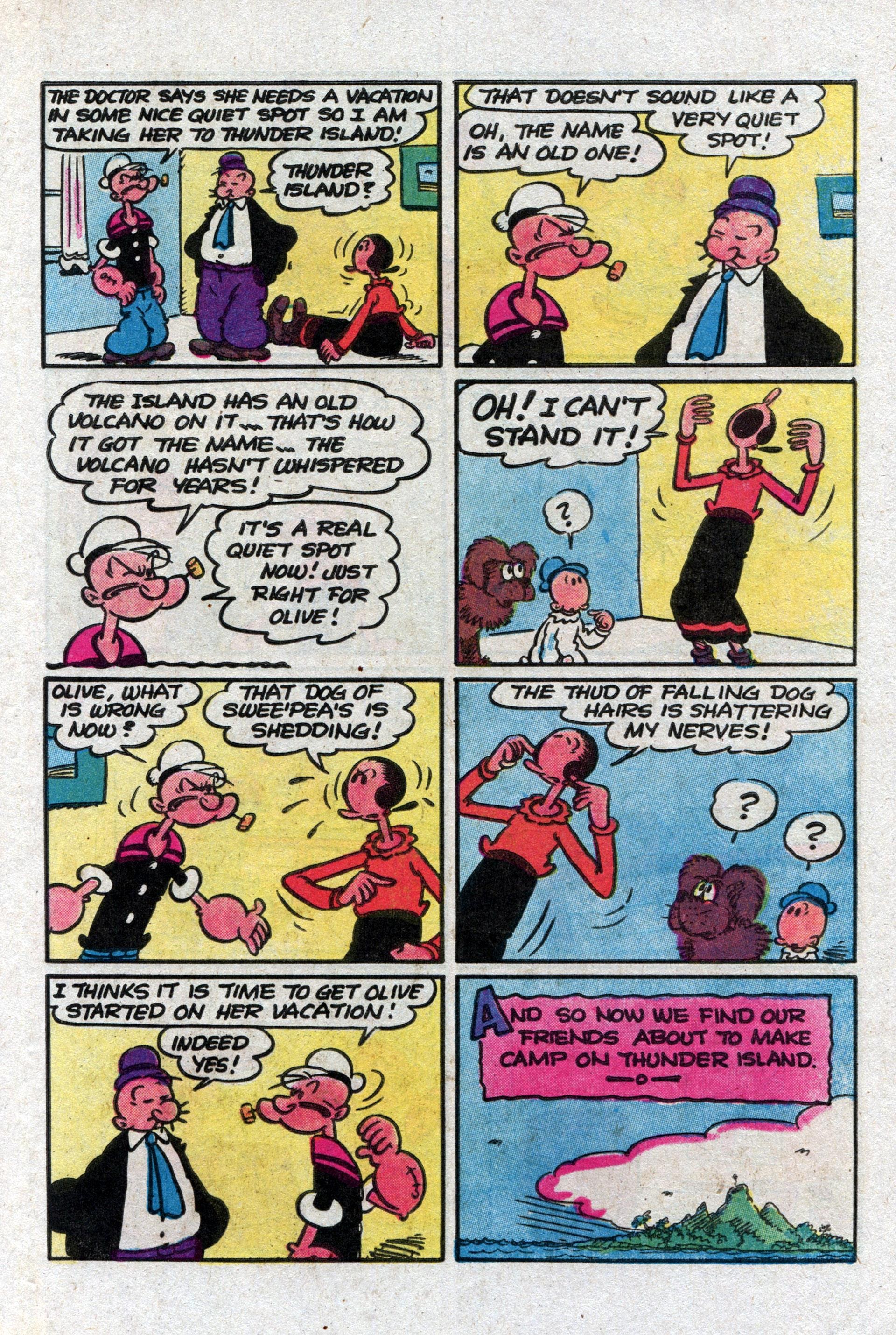 Read online Popeye (1948) comic -  Issue #170 - 5