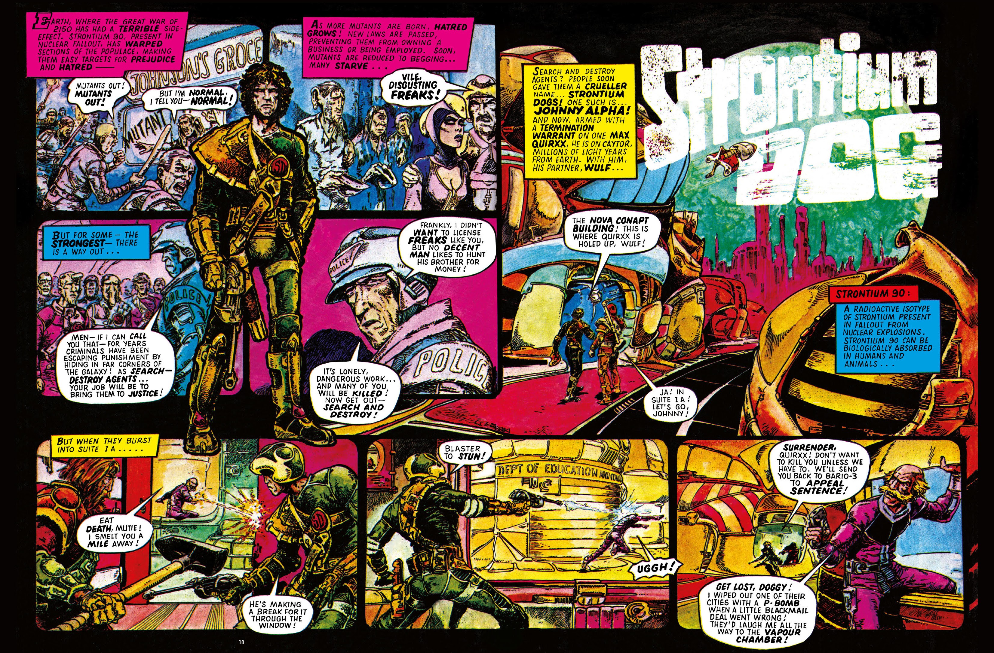 Read online Strontium Dog Search and Destroy: The Starlord Years comic -  Issue # TPB - 12