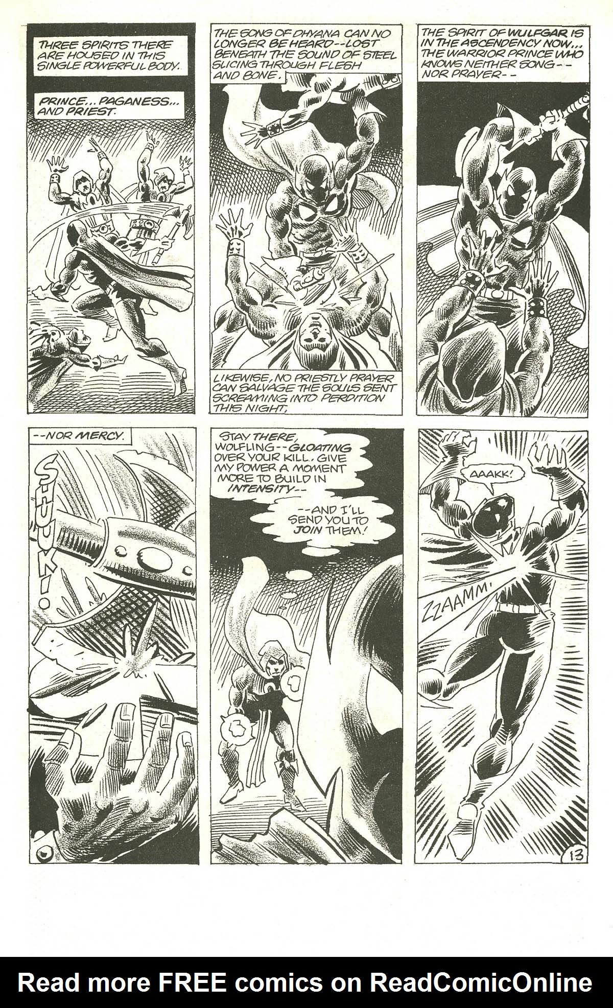 Read online Dark Wolf comic -  Issue #4 - 15