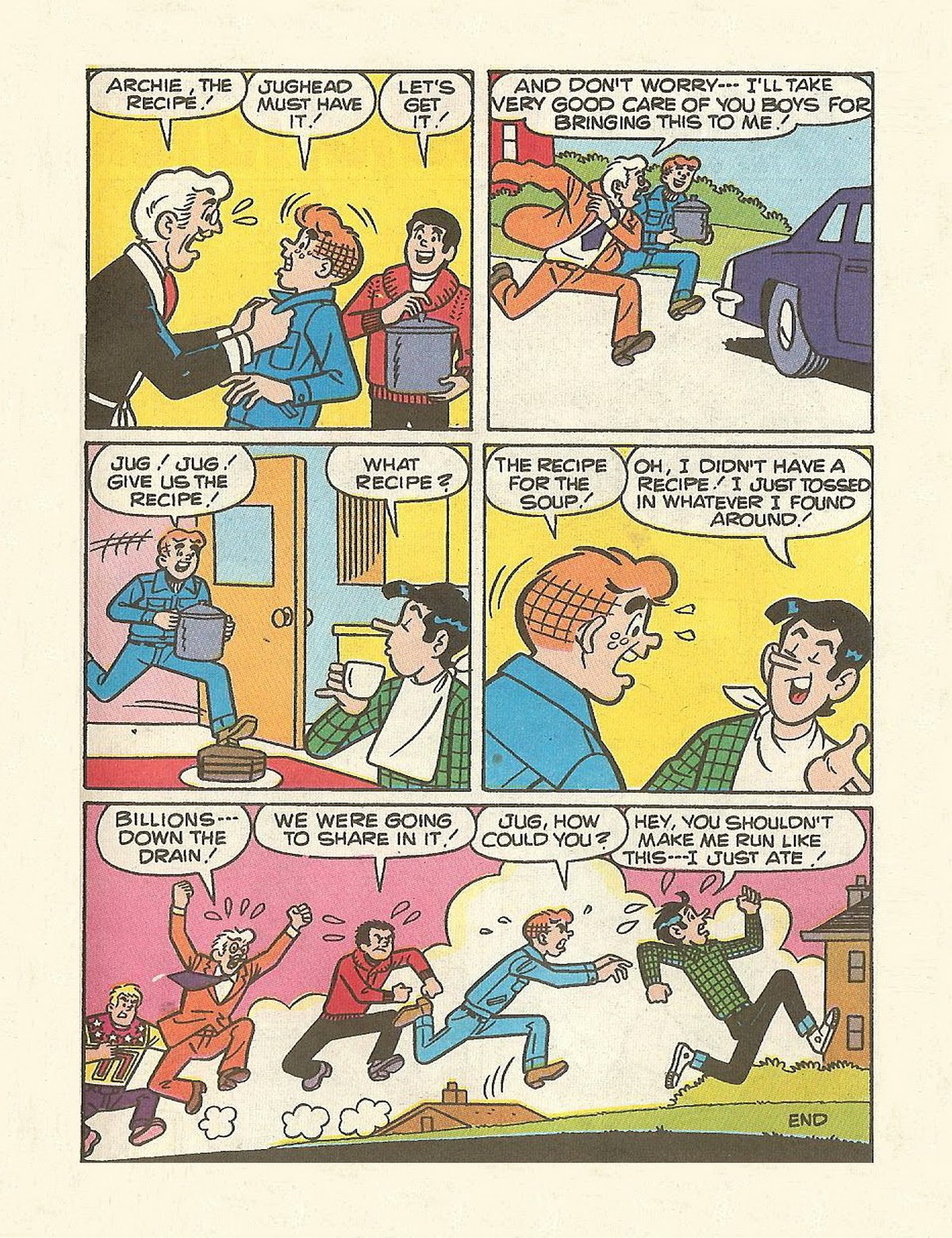 Read online Archie's Double Digest Magazine comic -  Issue #65 - 156