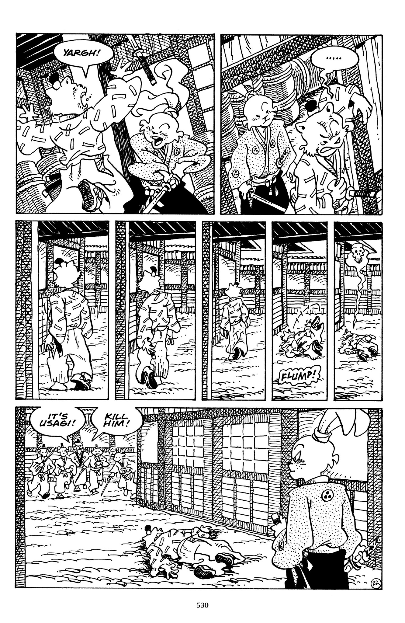 Read online The Usagi Yojimbo Saga comic -  Issue # TPB 7 - 522