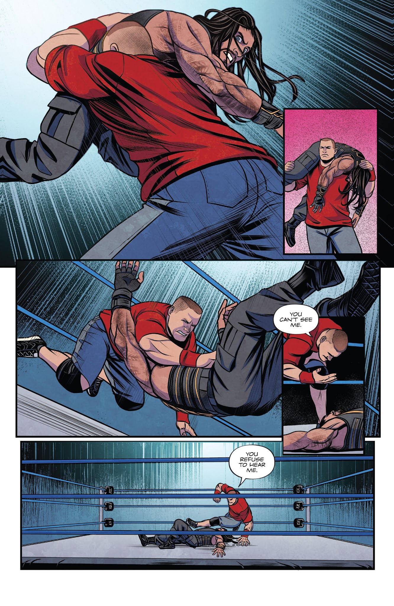 Read online WWE comic -  Issue #11 - 18