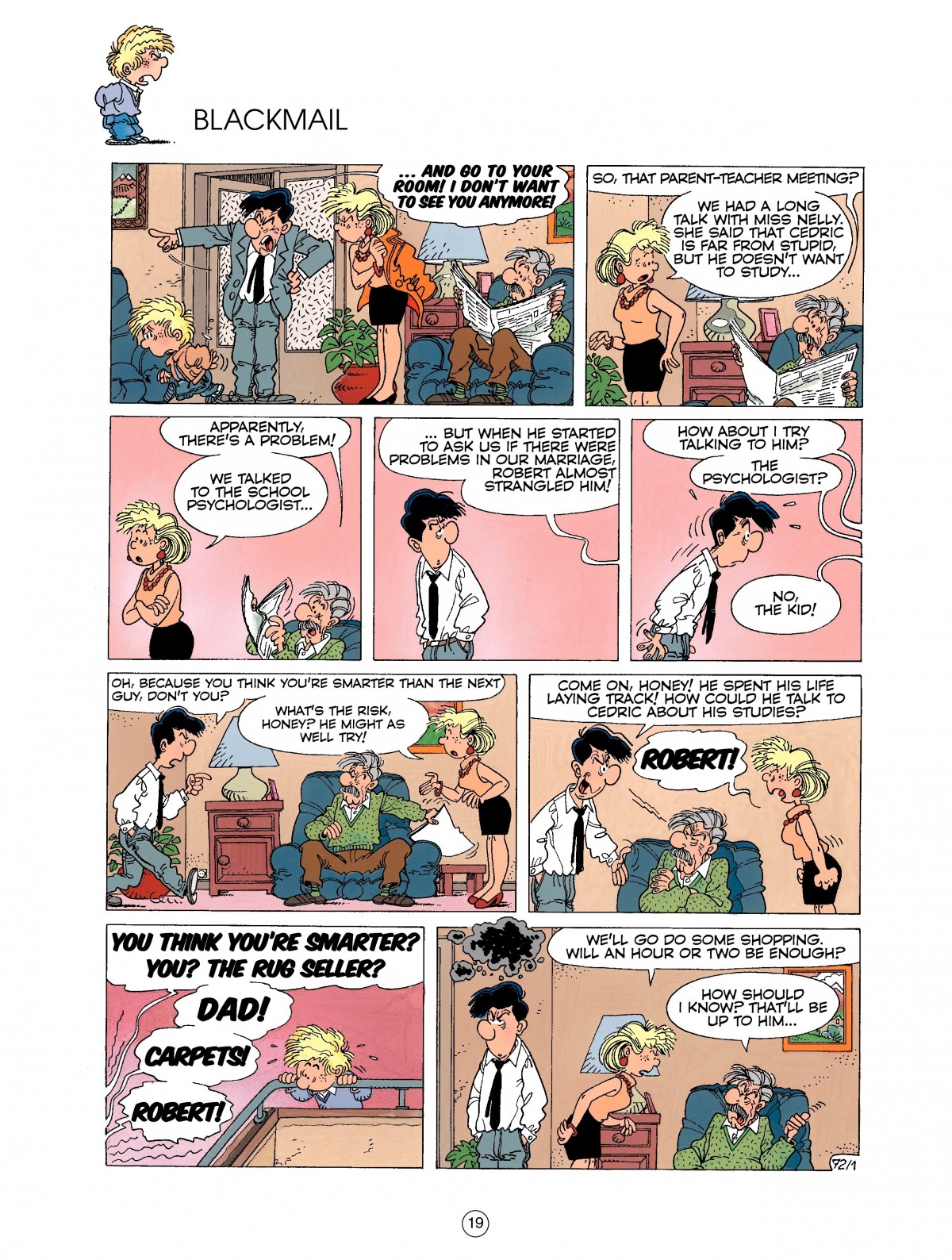Read online Cedric comic -  Issue #4 - 19
