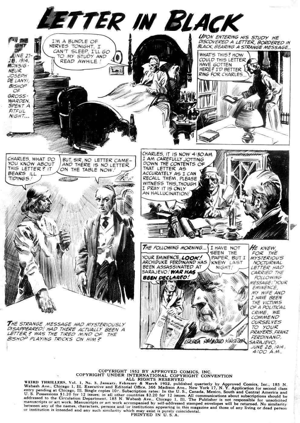 Read online Weird Thrillers comic -  Issue #3 - 3