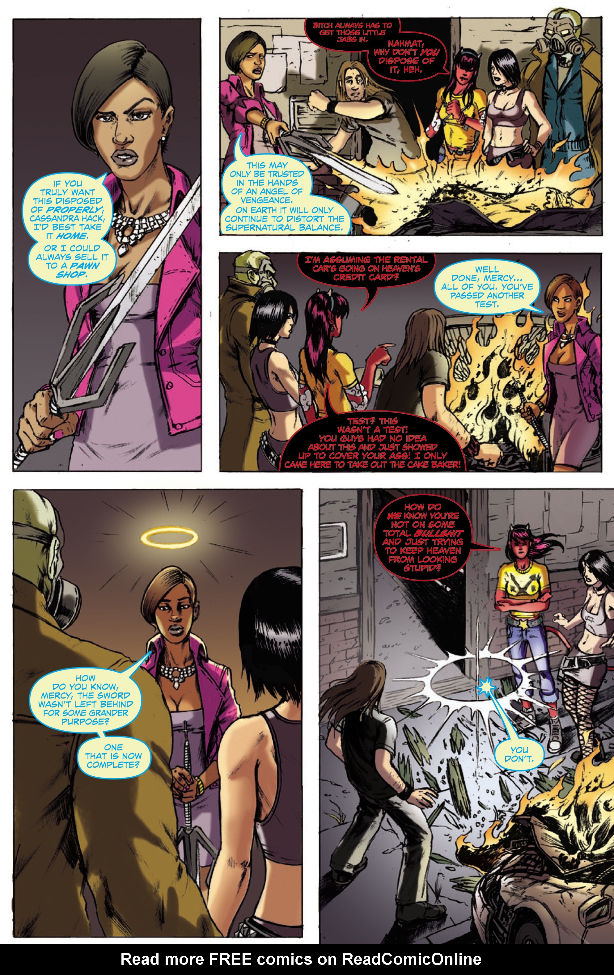Read online Mercy Sparx Omnibus comic -  Issue # Full (Part 1) - 145