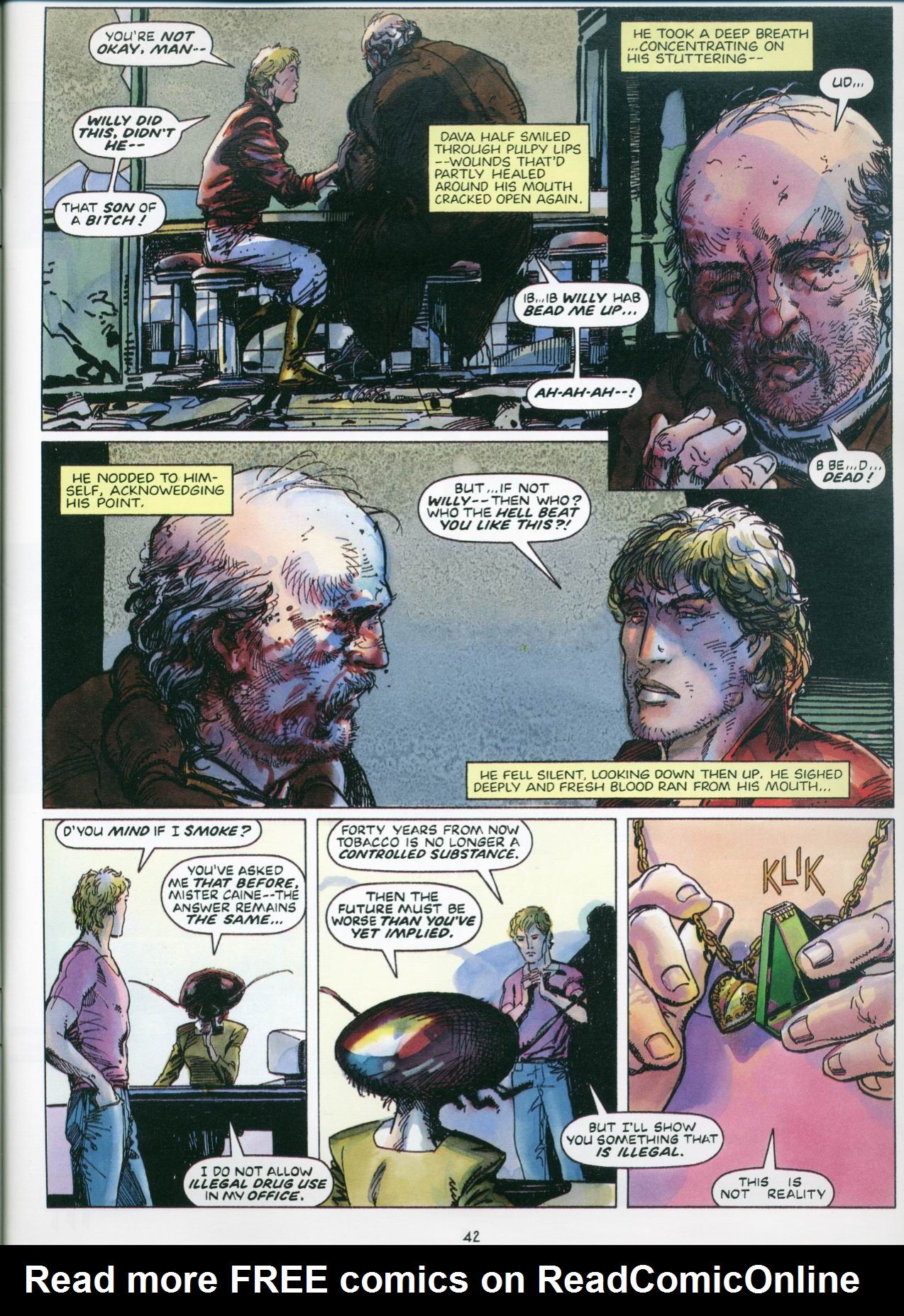 Read online Barry Windsor-Smith: Storyteller comic -  Issue #5 - 5