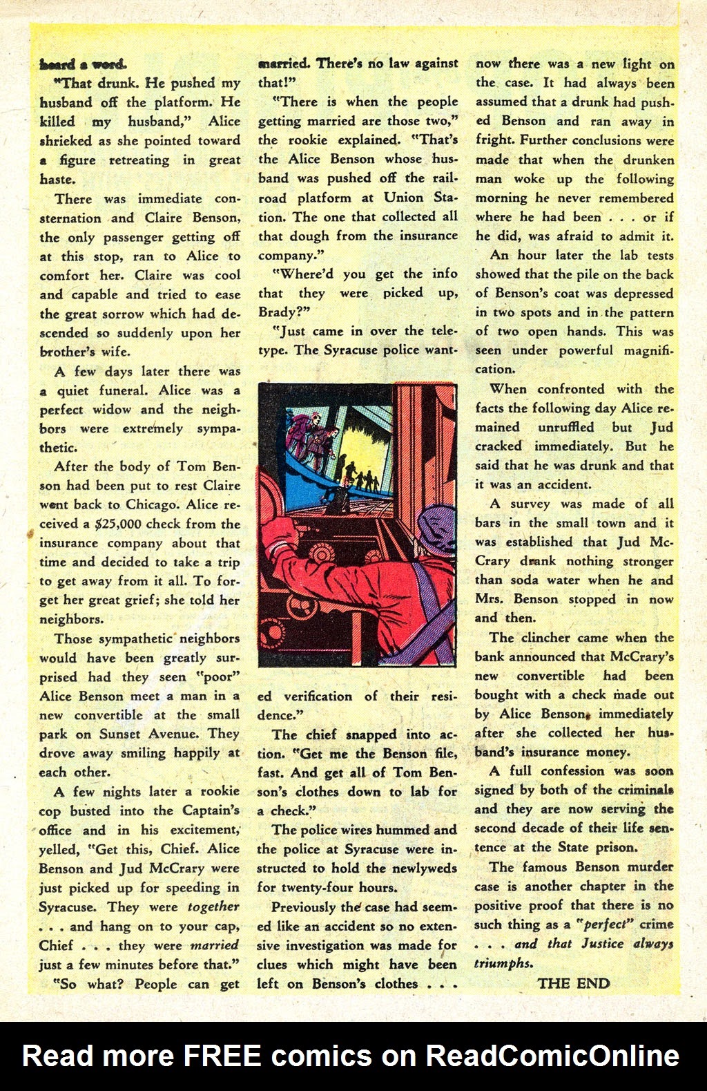 Read online Amazing Detective Cases comic -  Issue #5 - 18