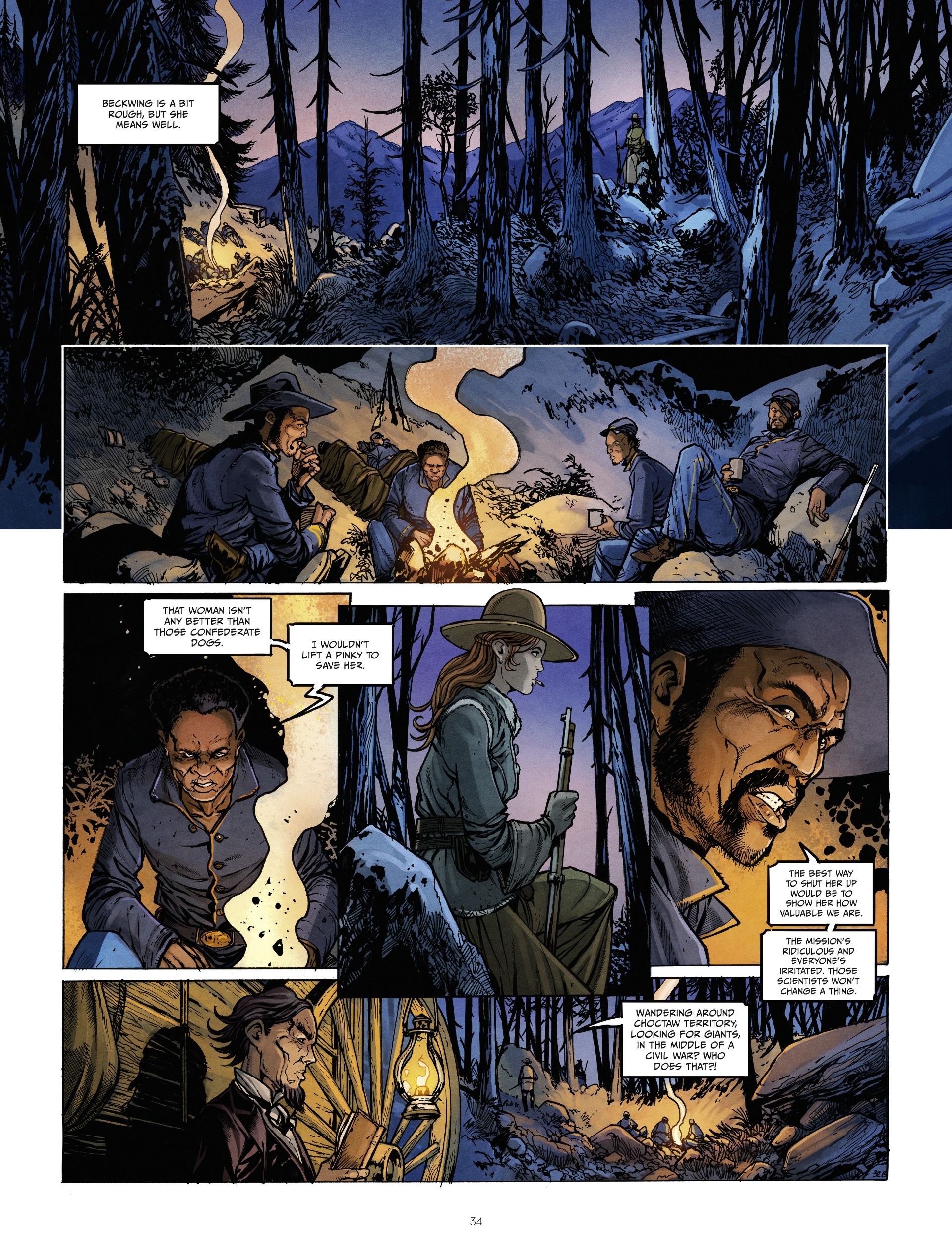 Read online Nephilim: On the Trail of the Ancients comic -  Issue # Full - 34