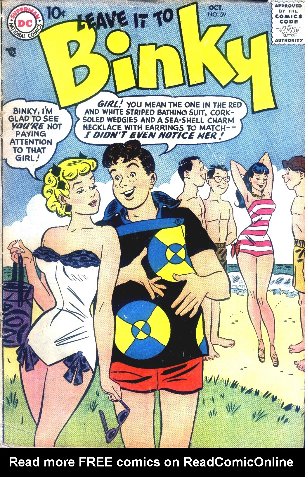 Read online Leave it to Binky comic -  Issue #59 - 1