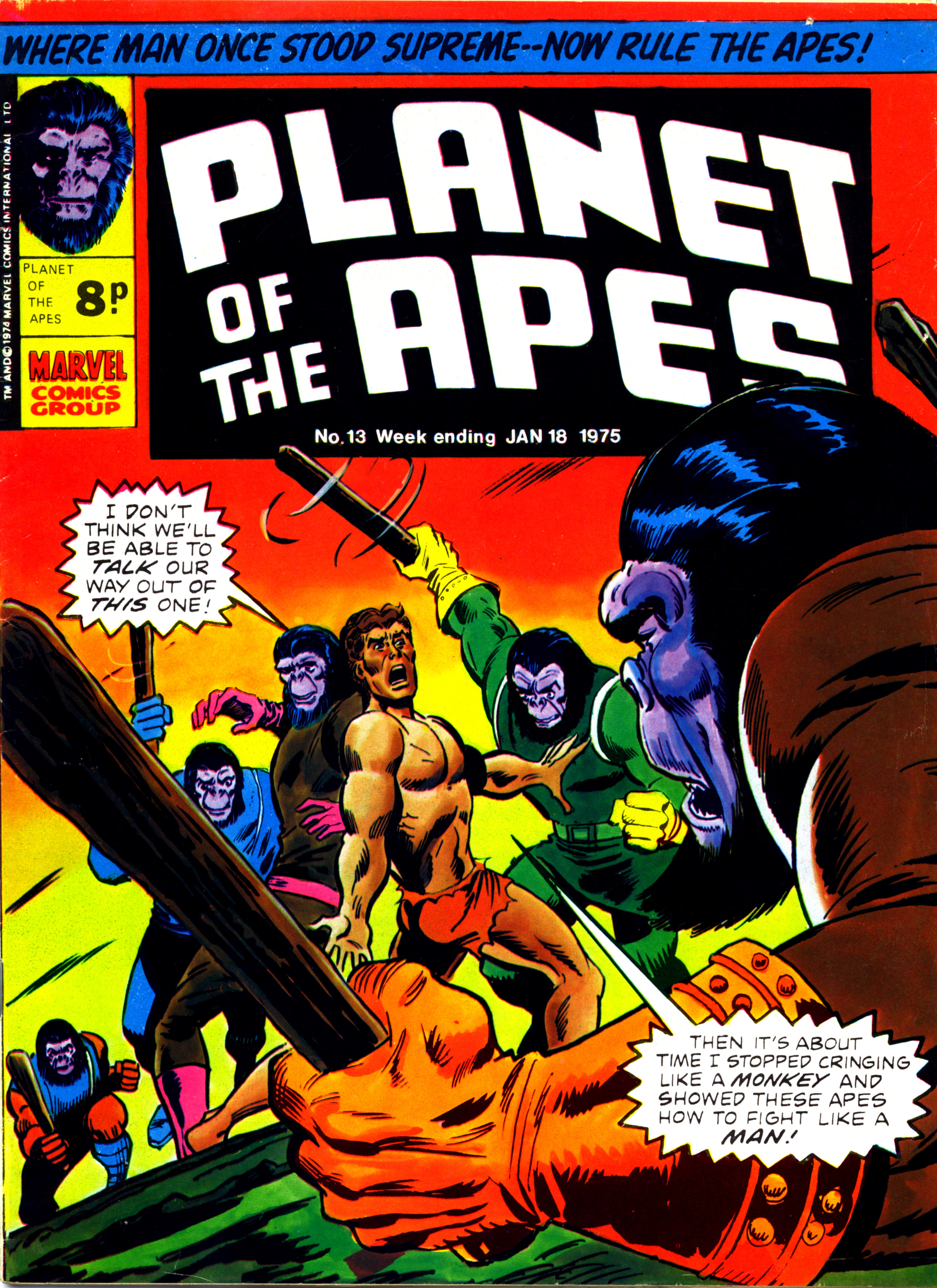 Read online Planet of the Apes (1974) comic -  Issue #13 - 1