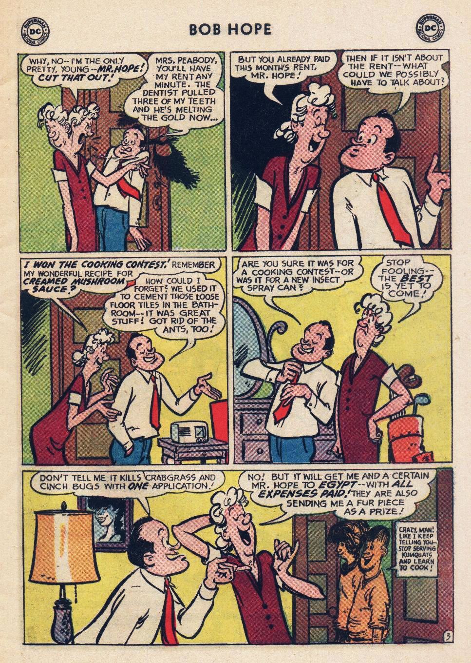 Read online The Adventures of Bob Hope comic -  Issue #85 - 5