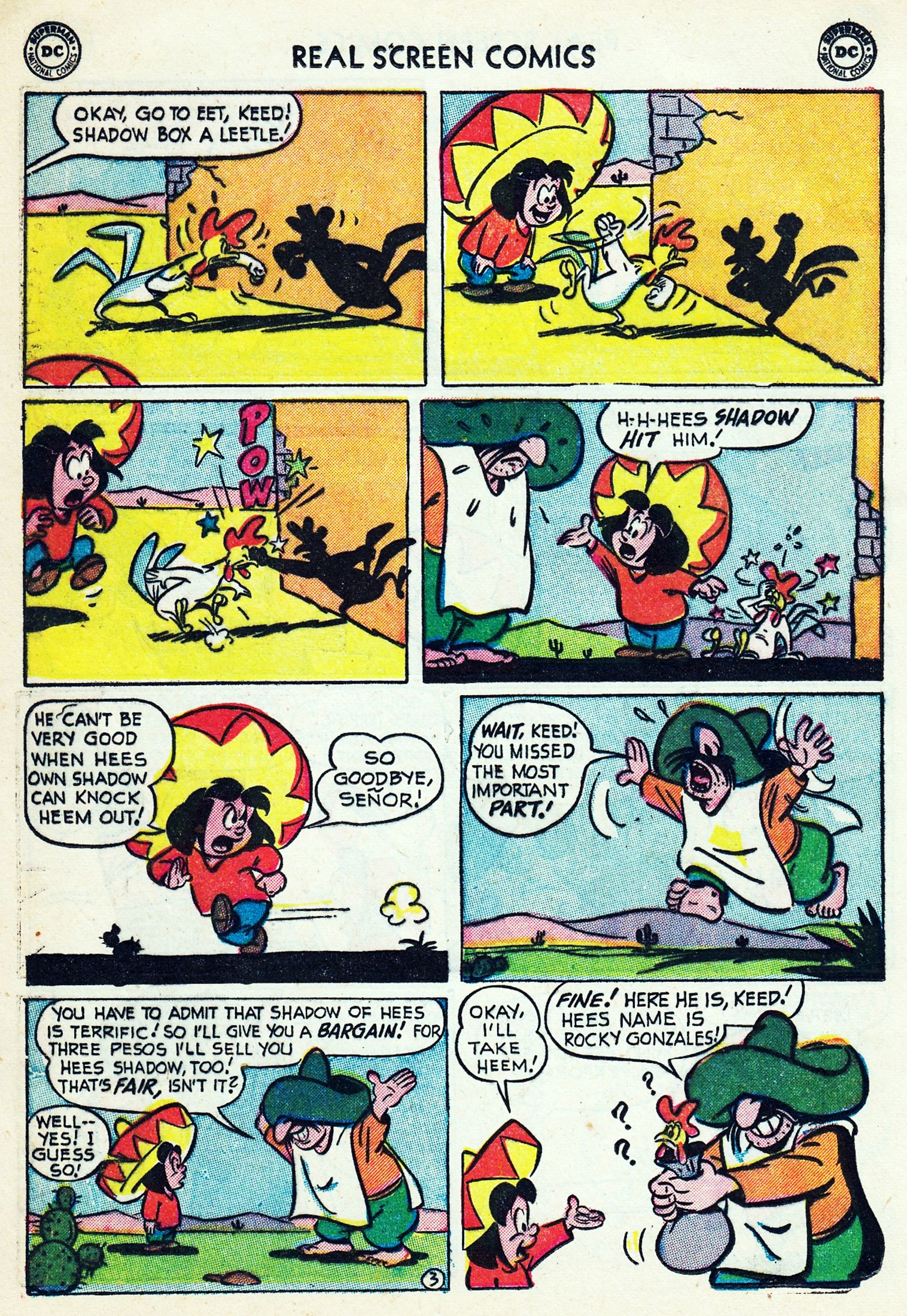 Read online Real Screen Comics comic -  Issue #73 - 12