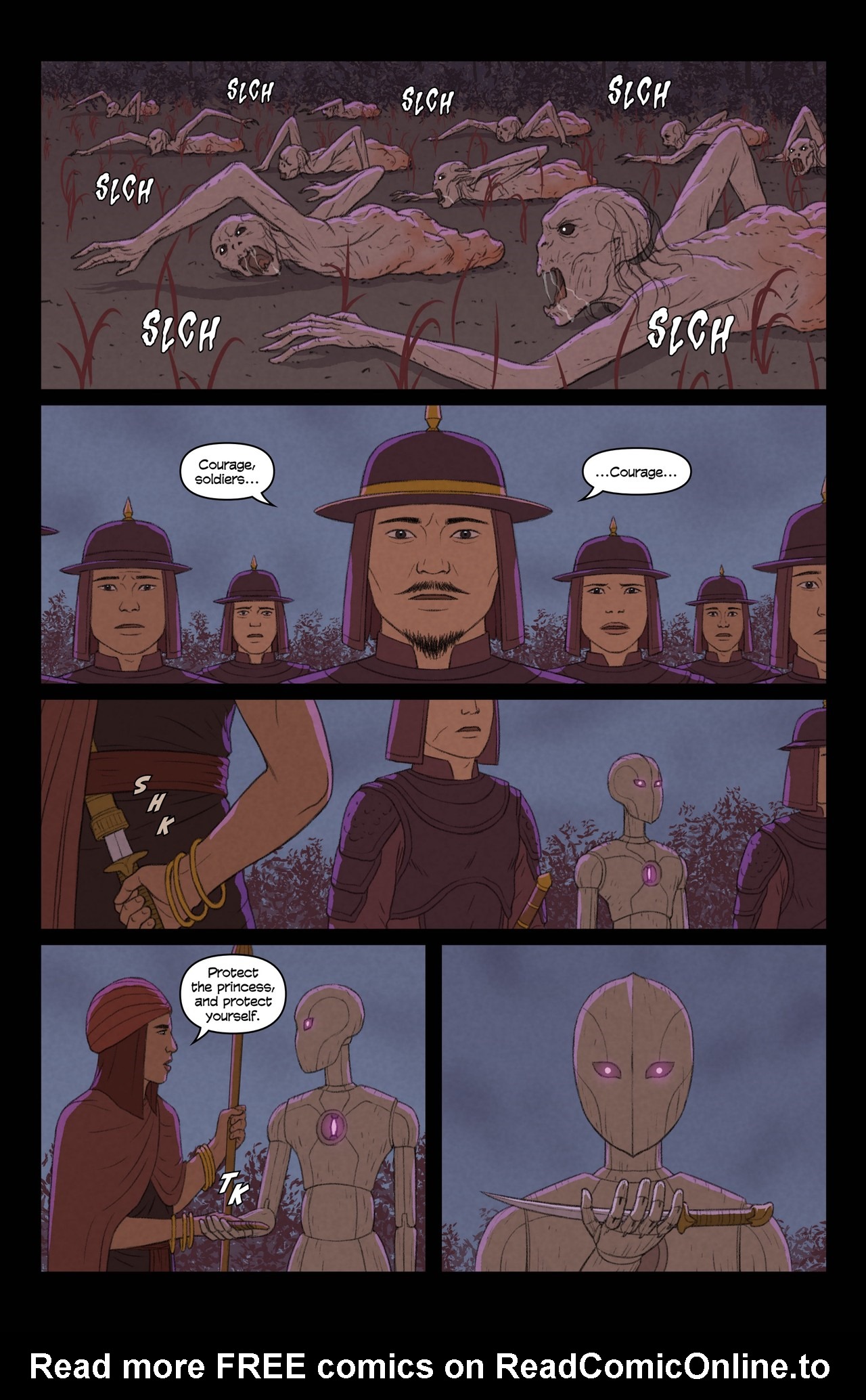 Read online Quest comic -  Issue #4 - 22
