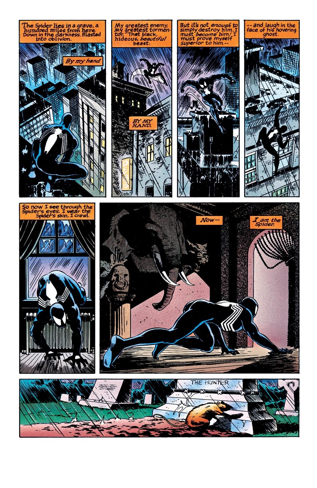 Read online Spider-Man: Kraven's Last Hunt Marvel Select comic -  Issue # TPB (Part 1) - 36