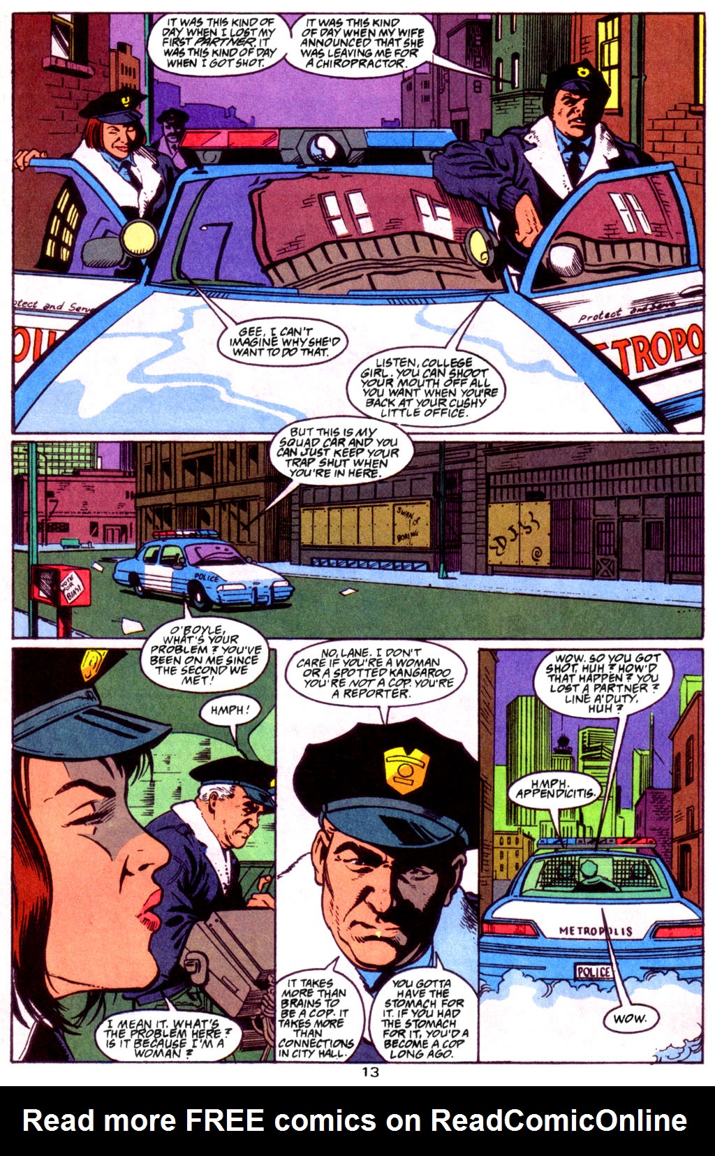 Read online Metropolis S.C.U. comic -  Issue #2 - 13