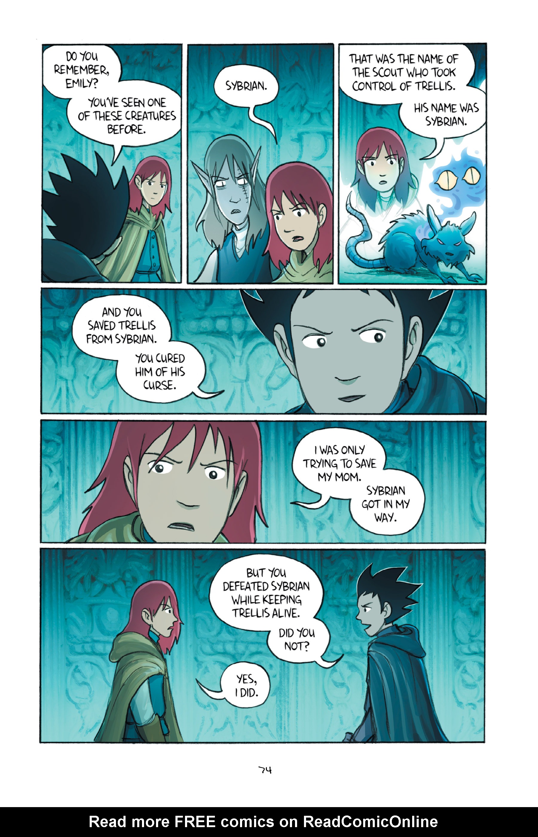 Read online Amulet comic -  Issue #6 - 76