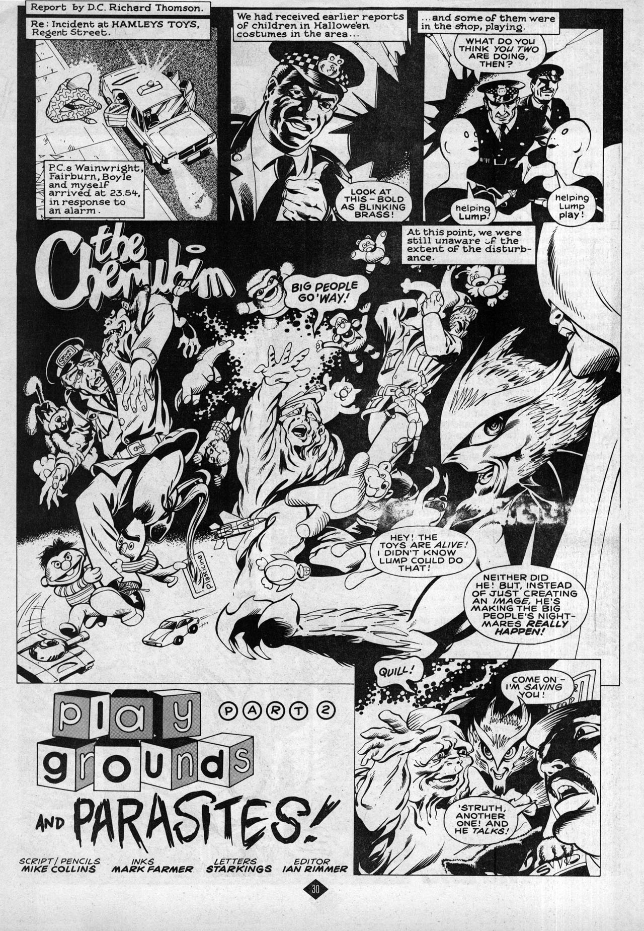 Read online Captain Britain (1985) comic -  Issue #12 - 30
