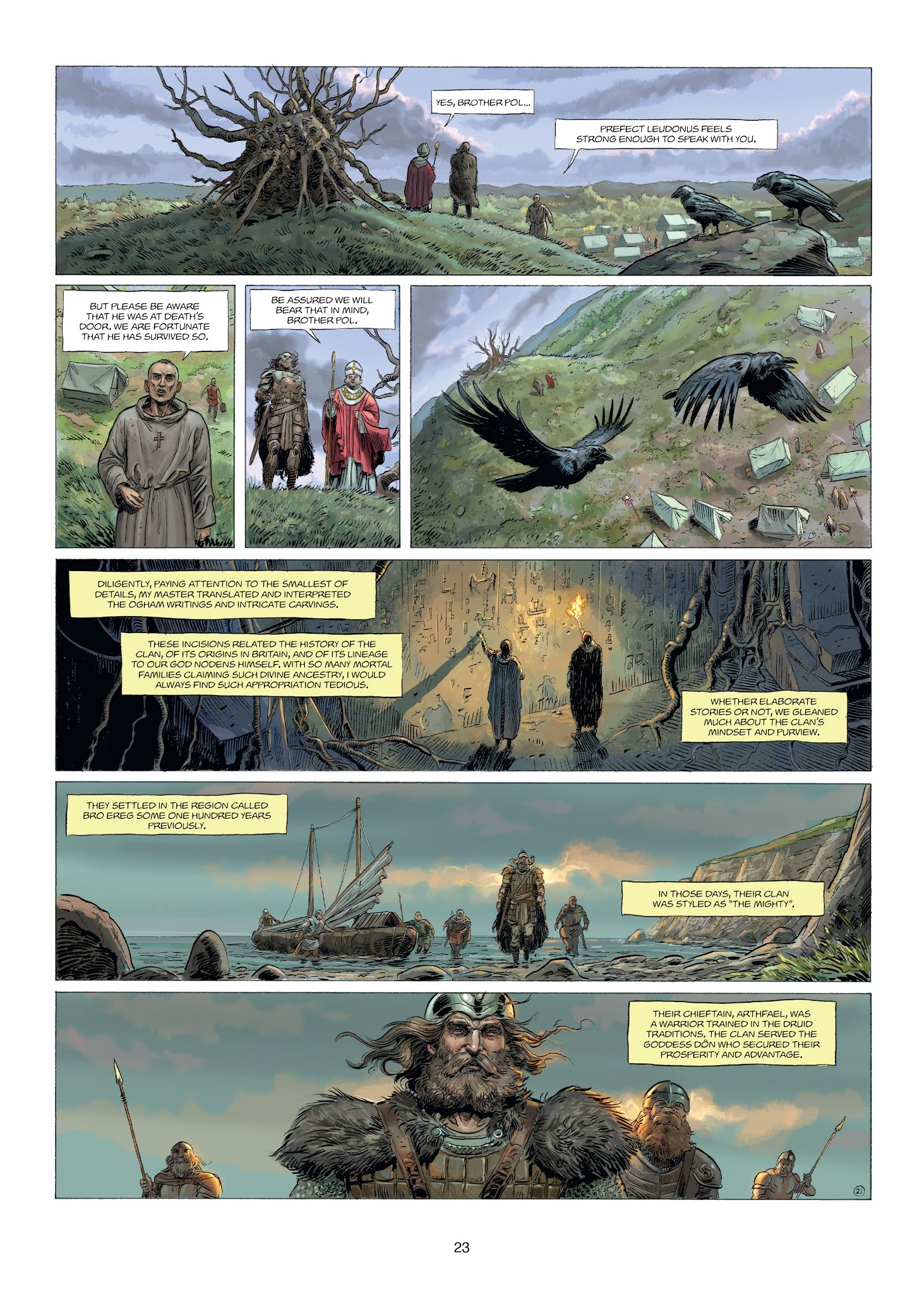 Read online Druids comic -  Issue #9 - 21