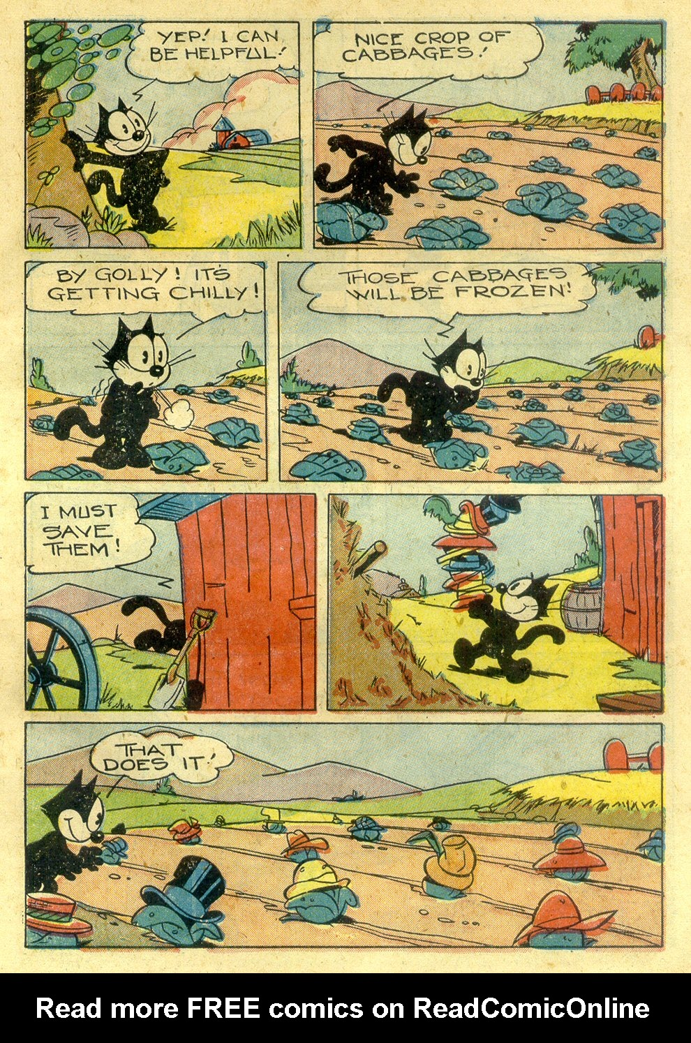 Read online Felix the Cat (1948) comic -  Issue #9 - 7