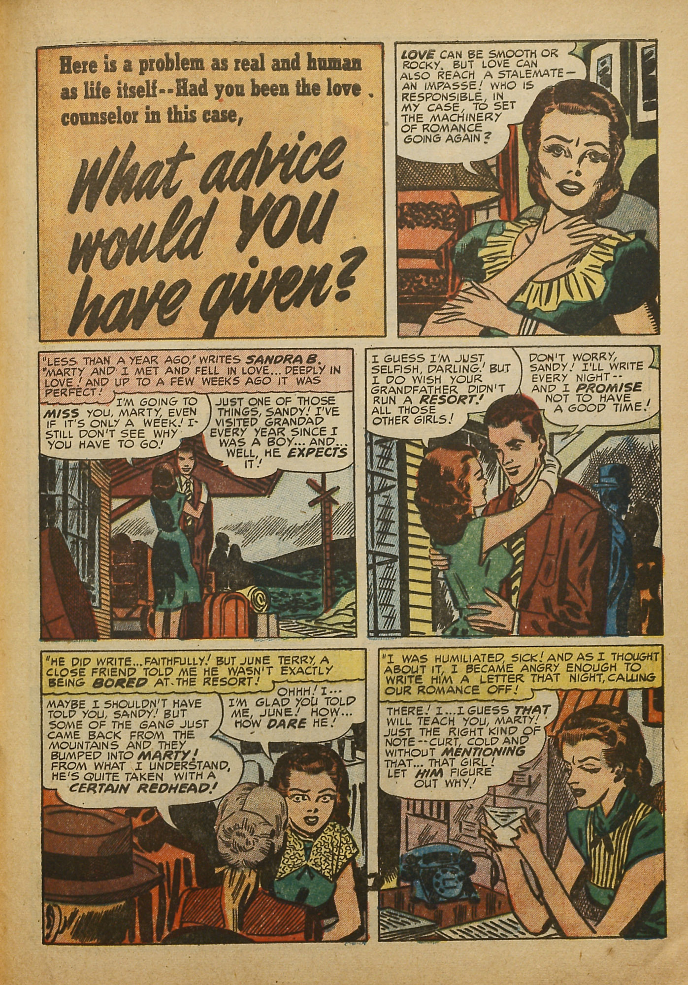 Read online Young Love (1949) comic -  Issue #36 - 32