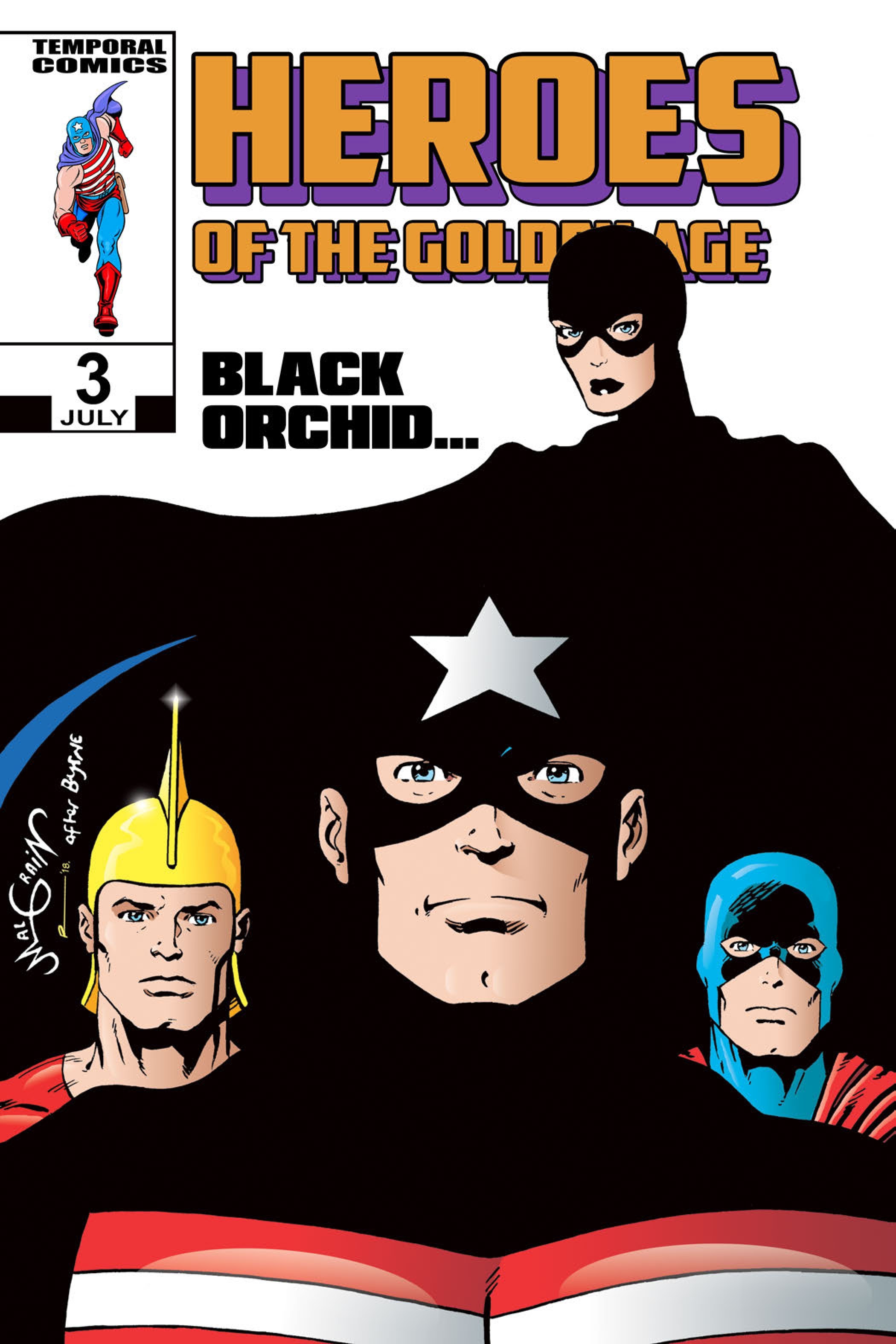 Read online Heroes of the Golden Age comic -  Issue #3 - 2