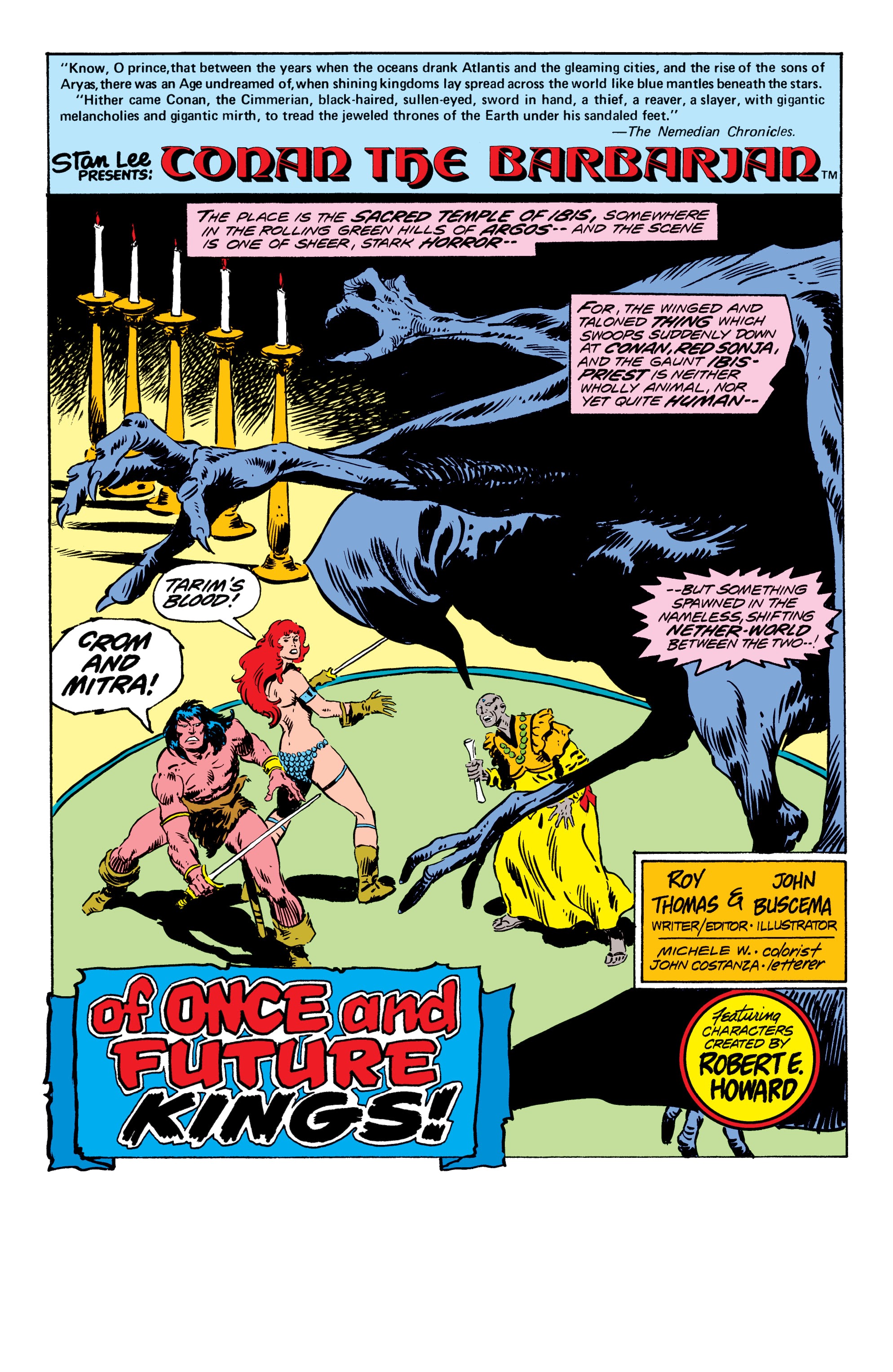 Read online Conan the Barbarian Epic Collection: The Original Marvel Years - Of Once and Future Kings comic -  Issue # TPB (Part 2) - 55
