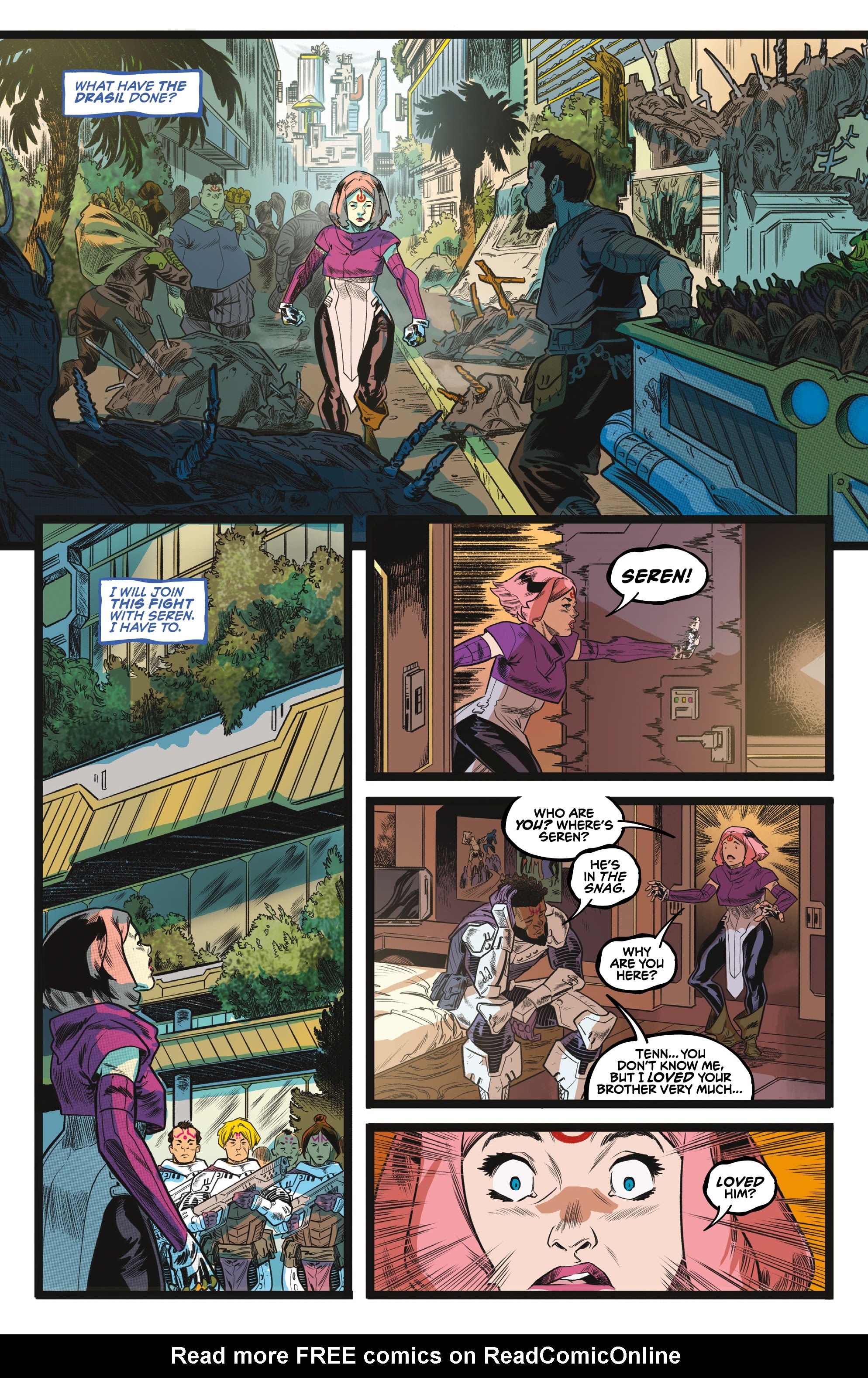 Read online No One's Rose comic -  Issue #5 - 14