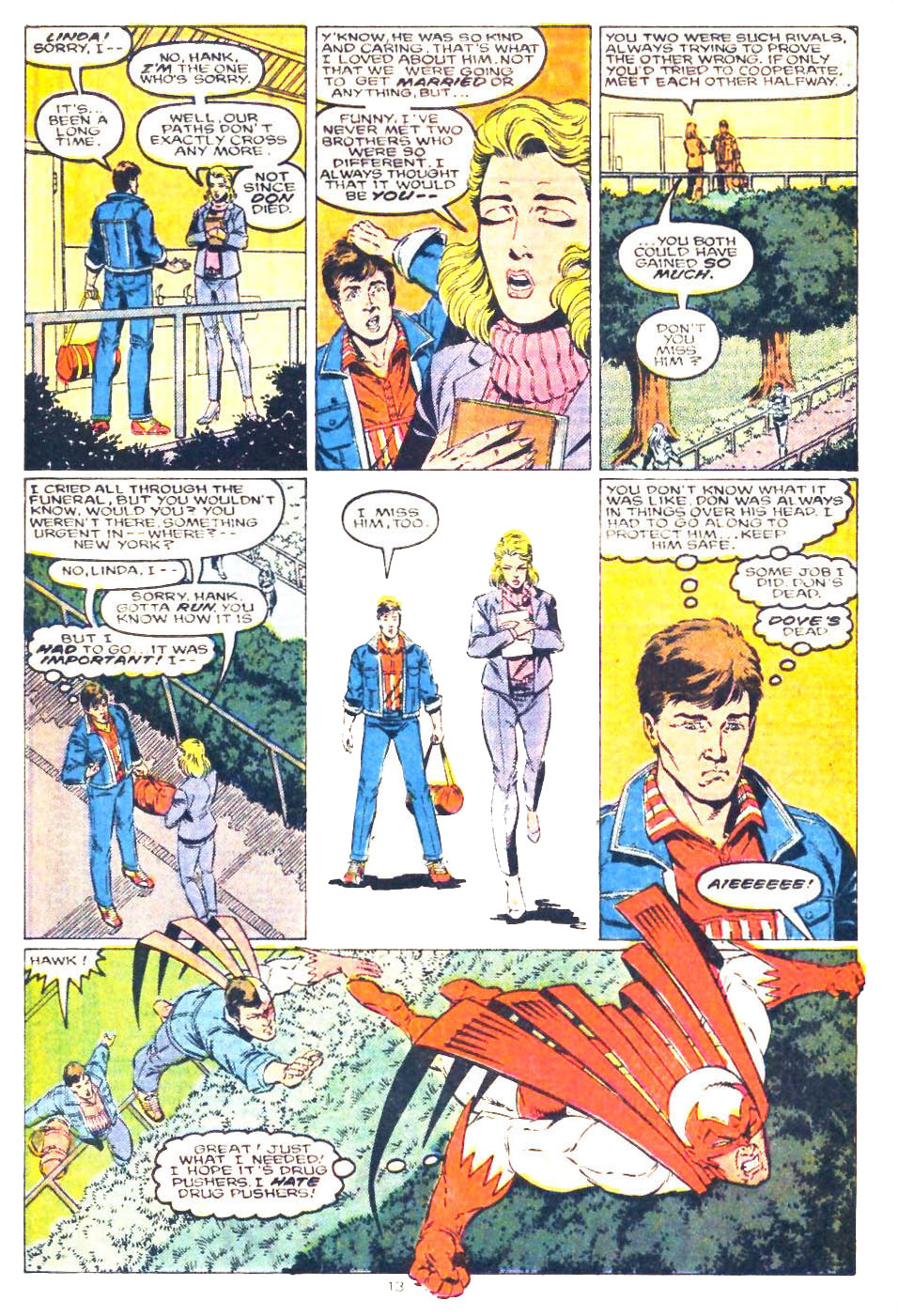 Read online Hawk and Dove (1988) comic -  Issue #1 - 14