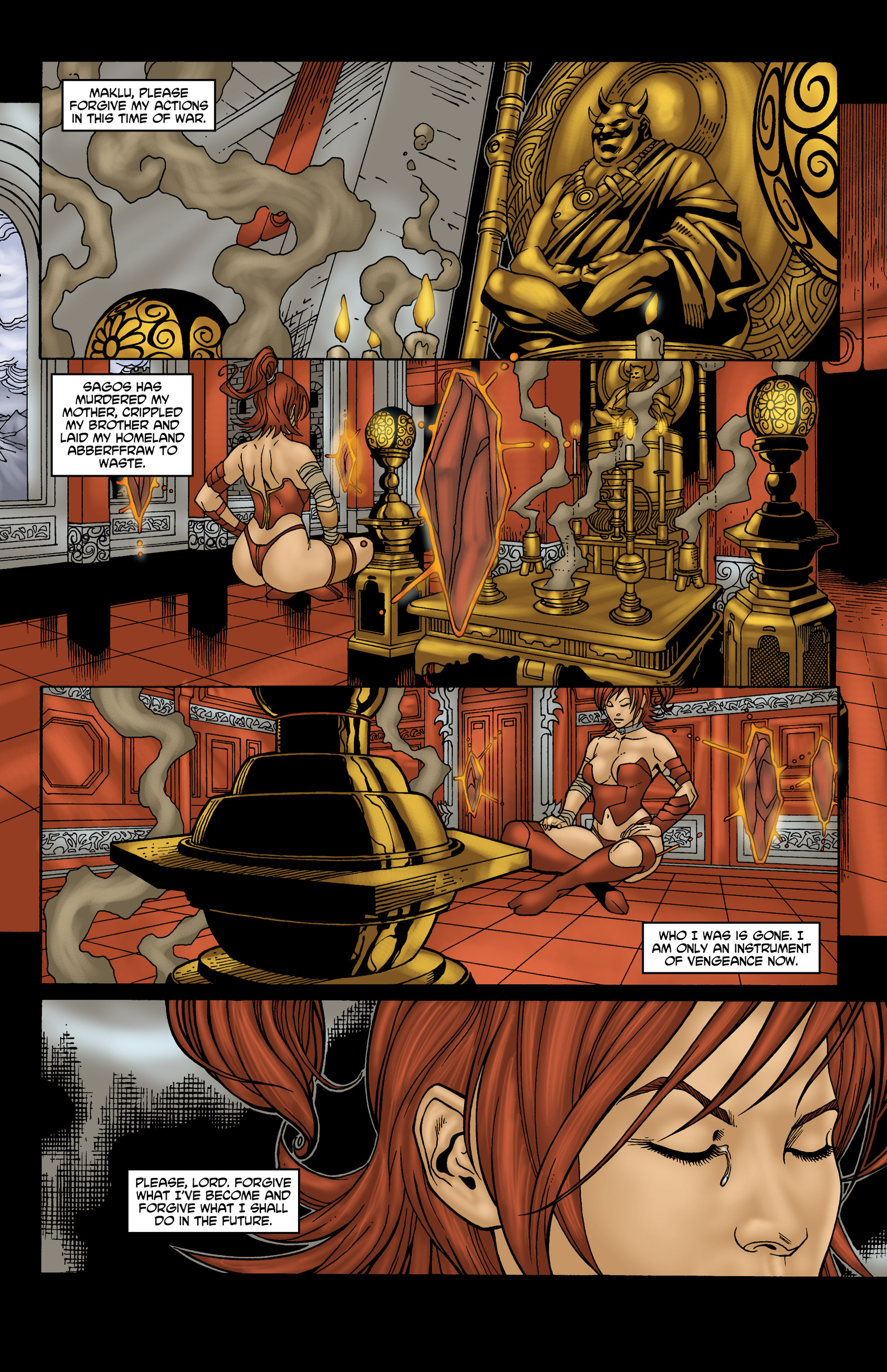 Read online Lady Death Origins comic -  Issue #12 - 9