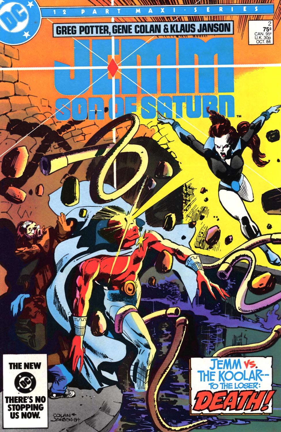 Read online Jemm, Son of Saturn comic -  Issue #2 - 1