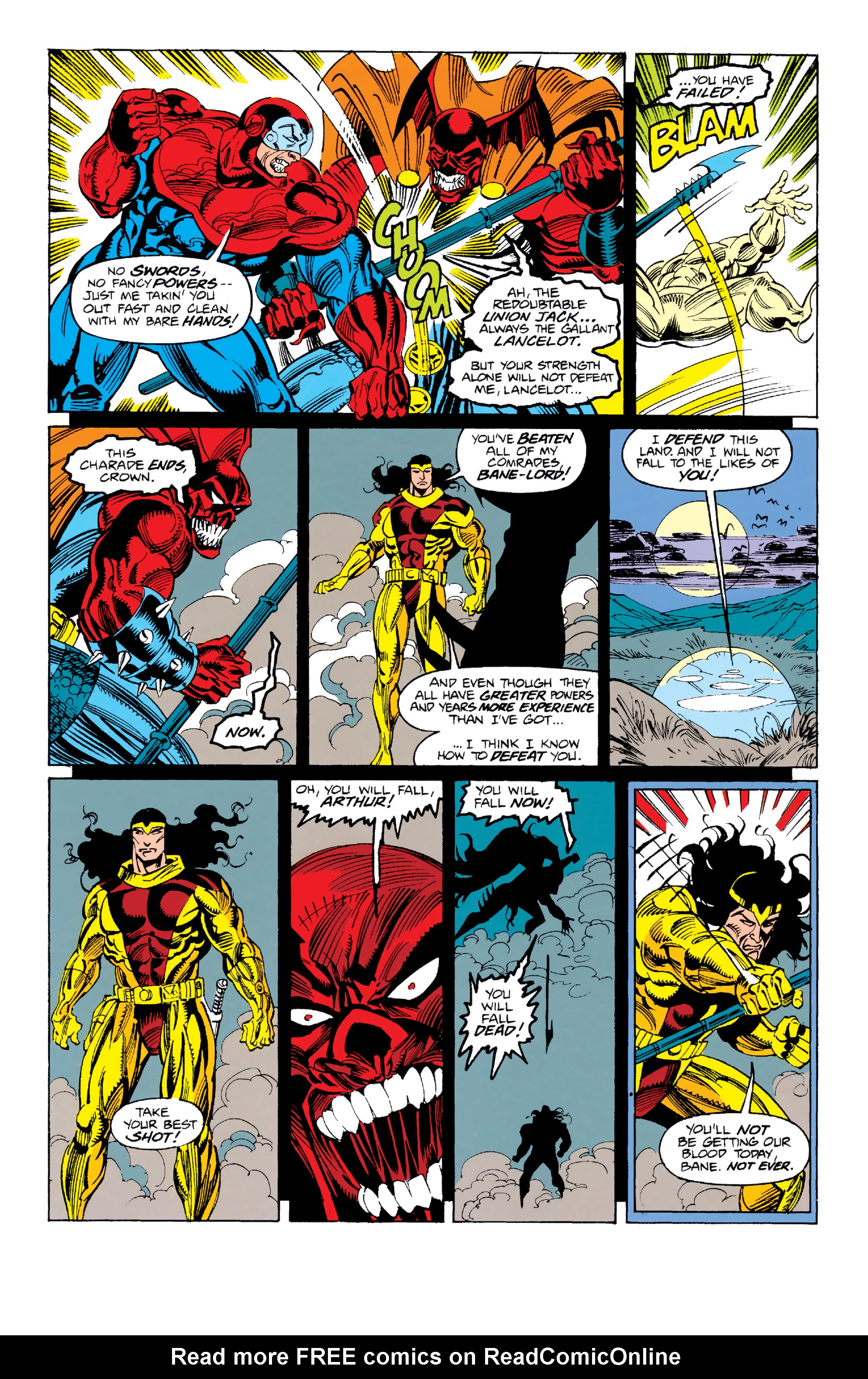Read online Knights of Pendragon Omnibus comic -  Issue # TPB (Part 7) - 34