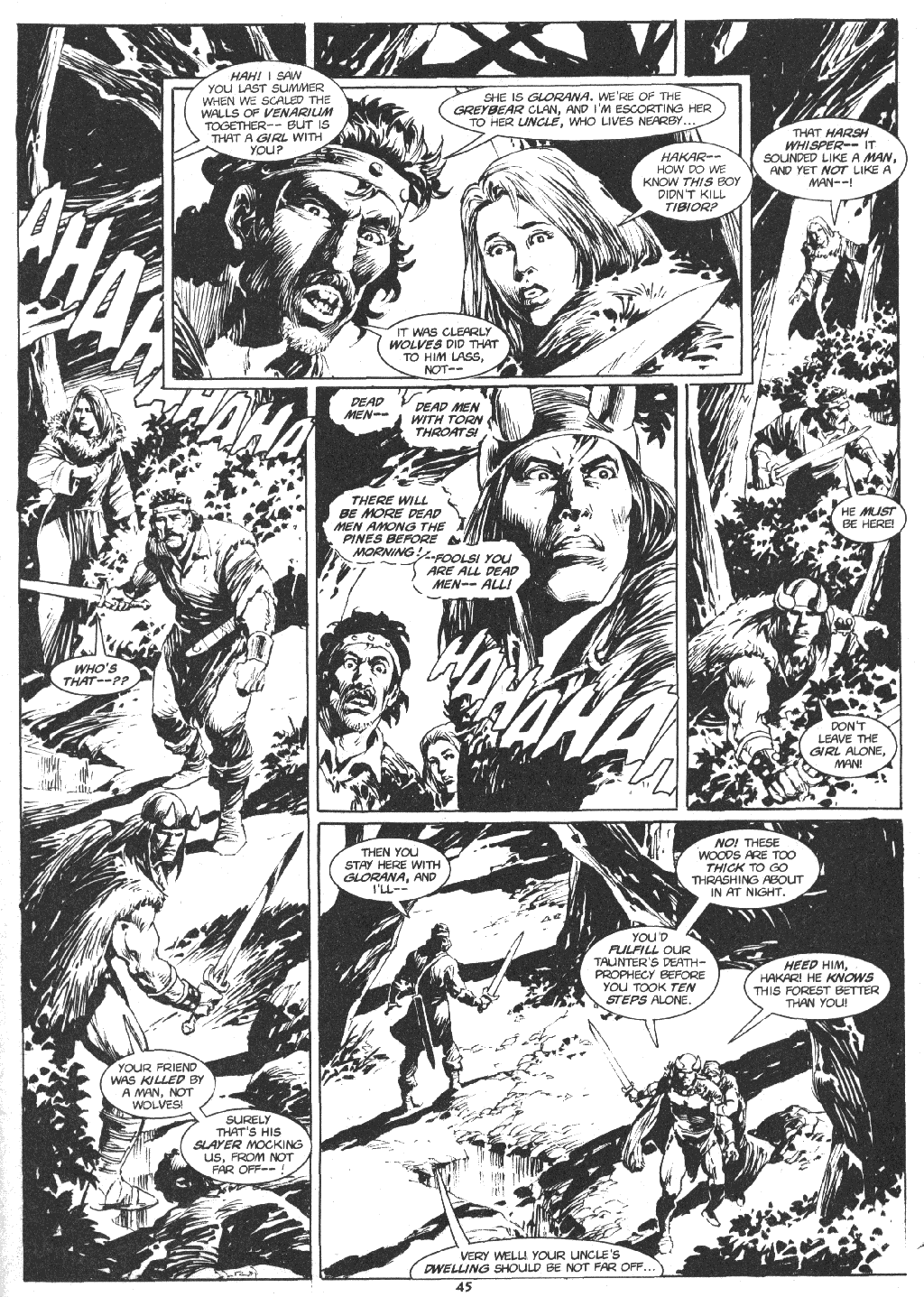 Read online The Savage Sword Of Conan comic -  Issue #219 - 46